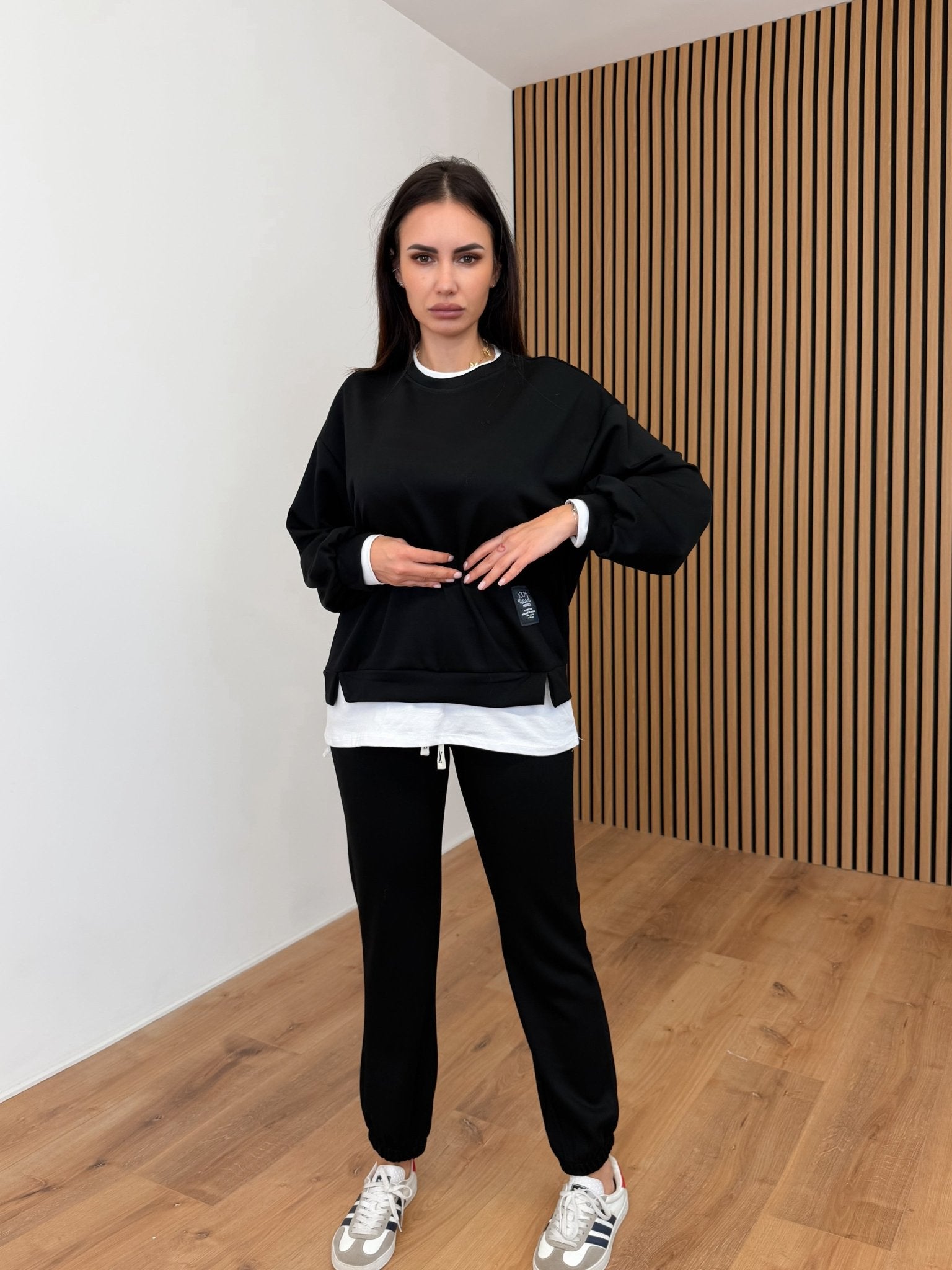 Completo Tuta Toppa - Nero - SAINTH