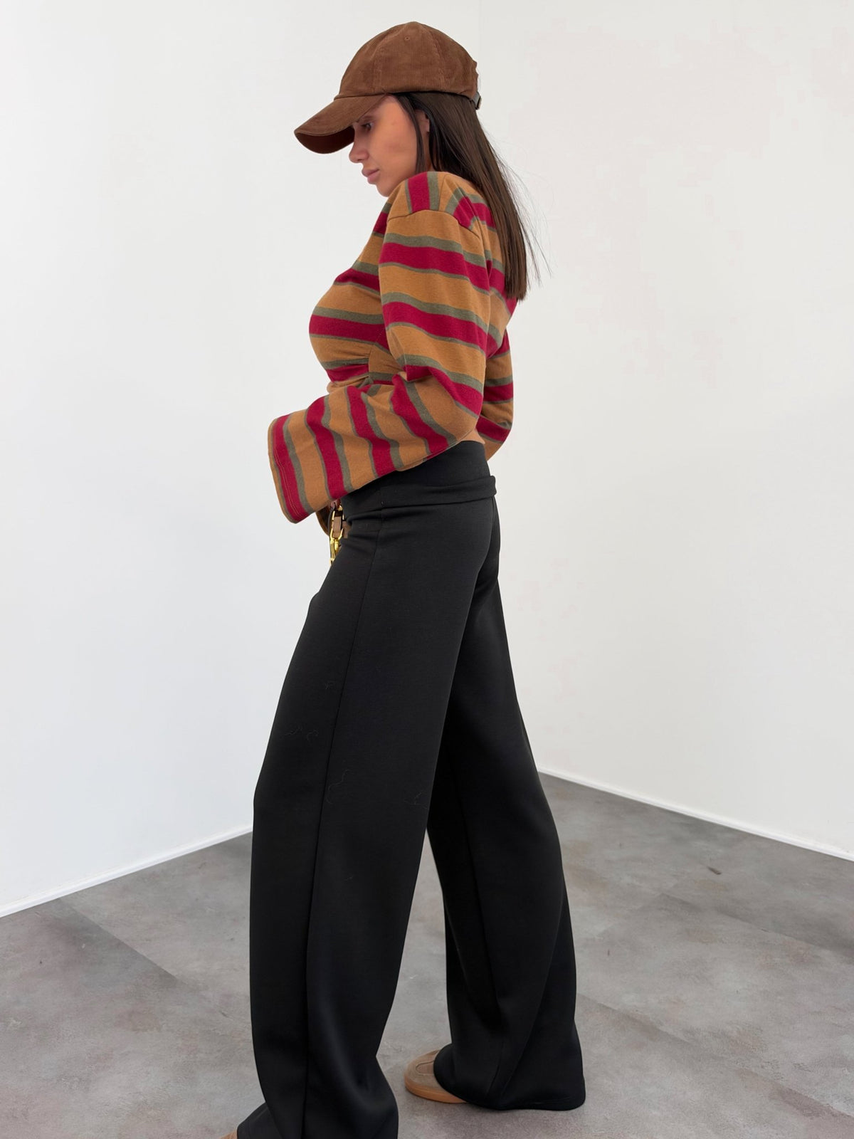 Maglia Illusion - Ocra Bordeaux - SAINTH