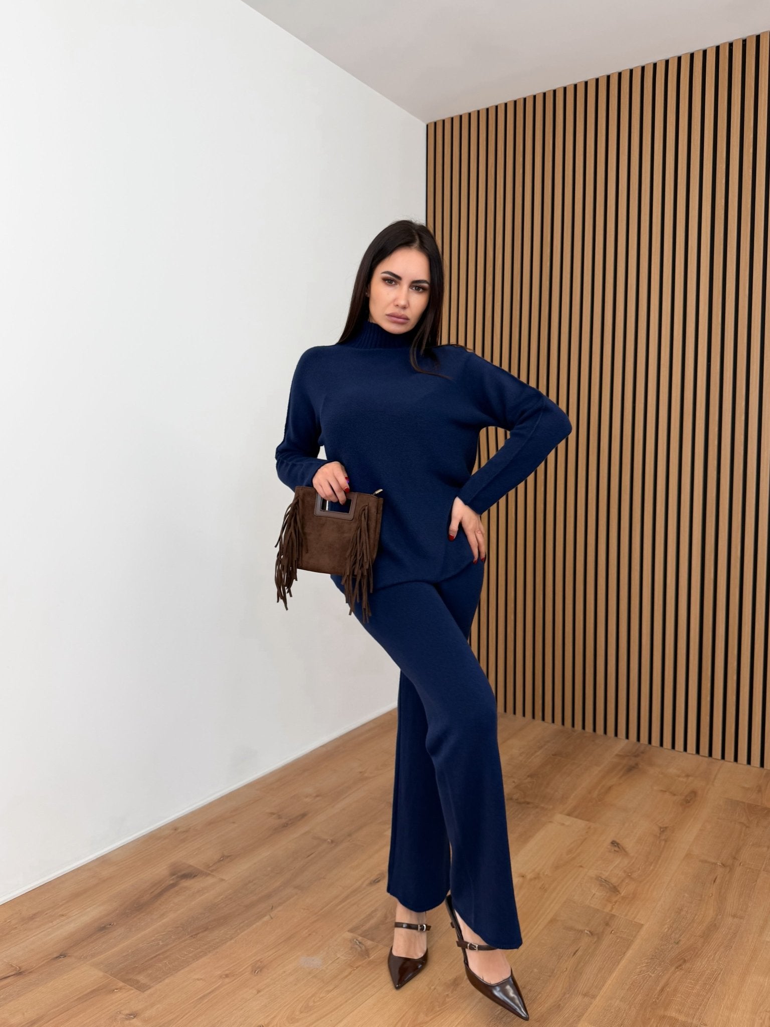 Coordinato Piuma - Blu - SAINTH