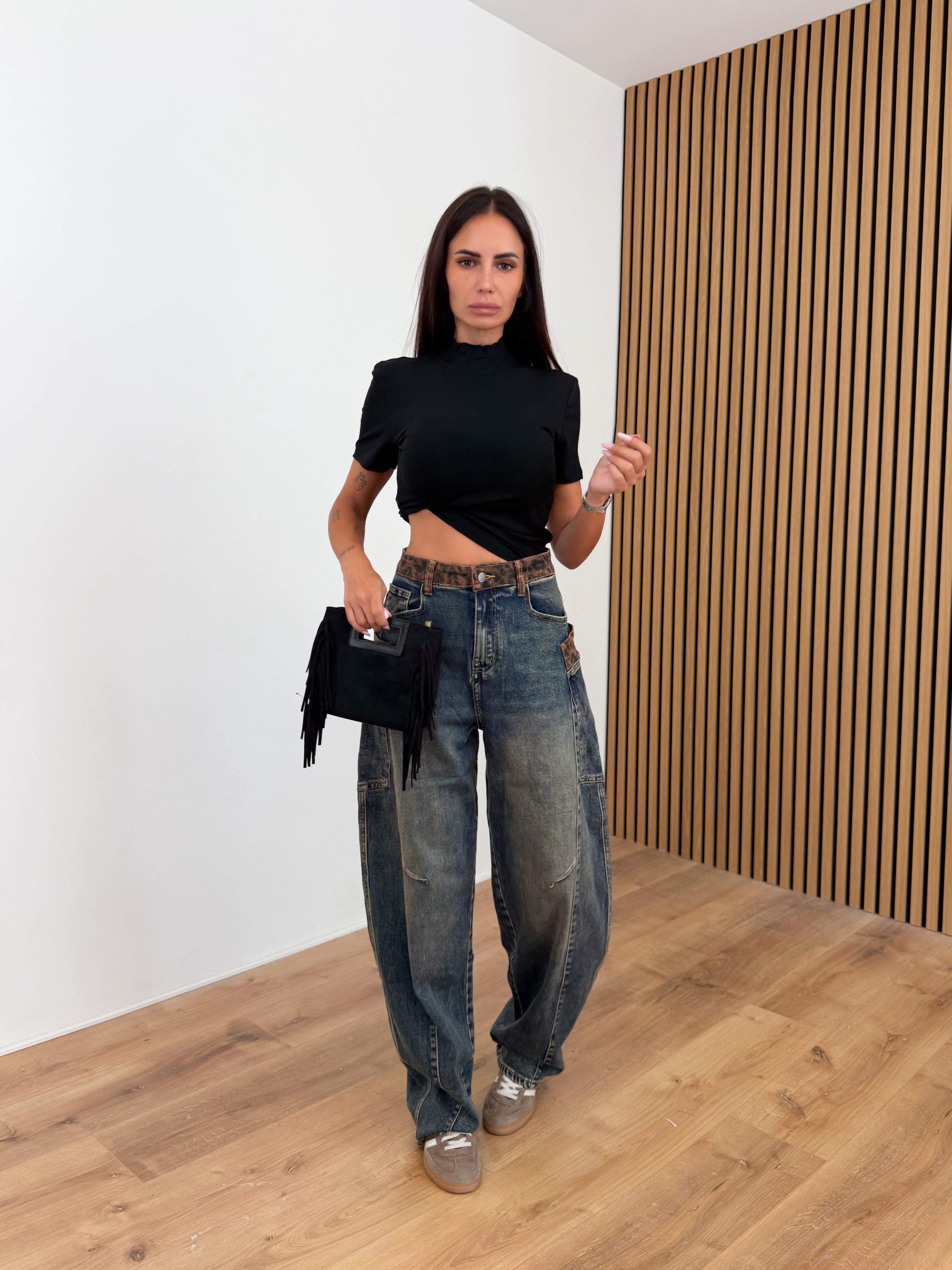 Maglietta Basic - Nera