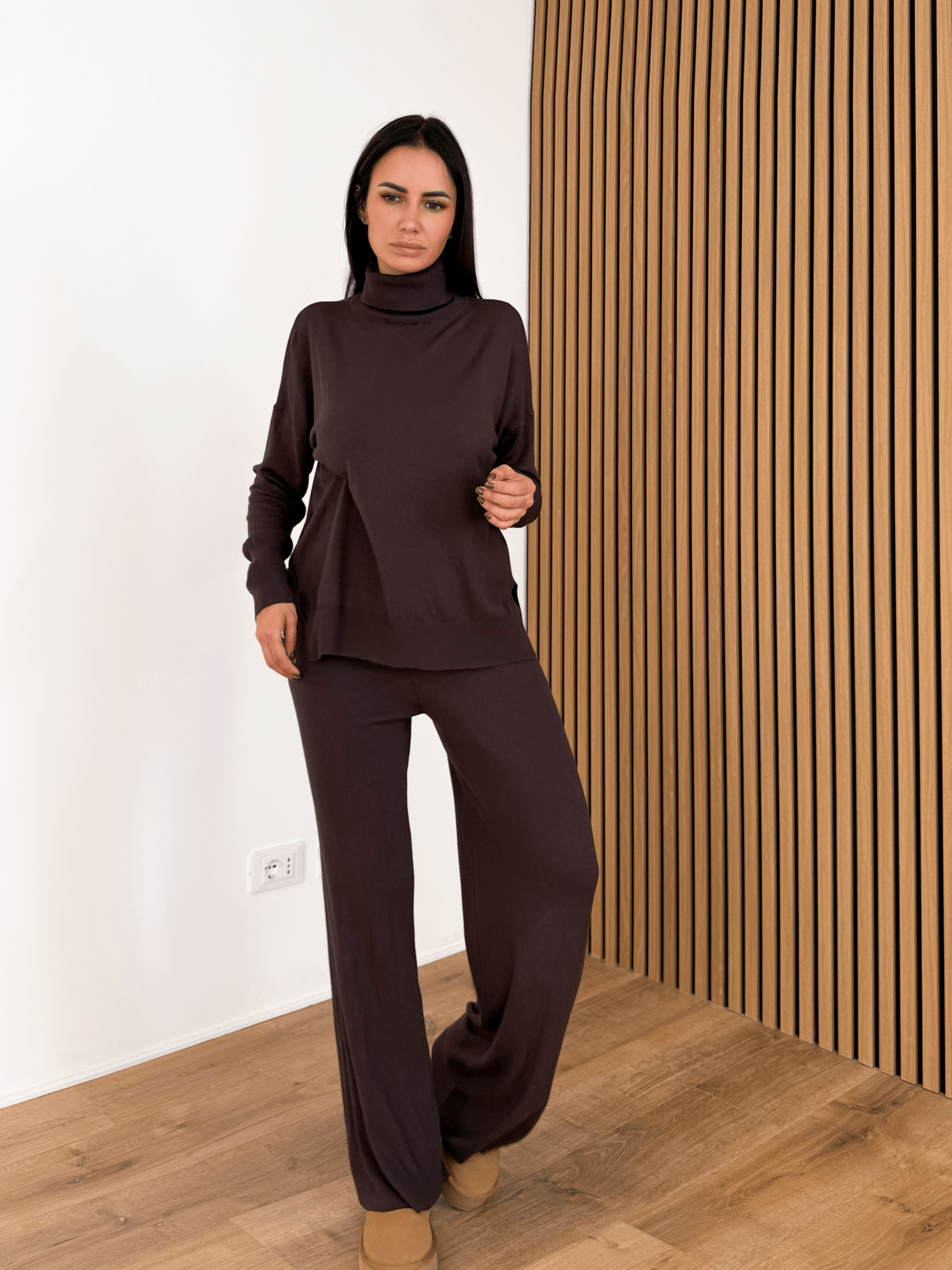 Coordinato Carezza - Marrone - SAINTH