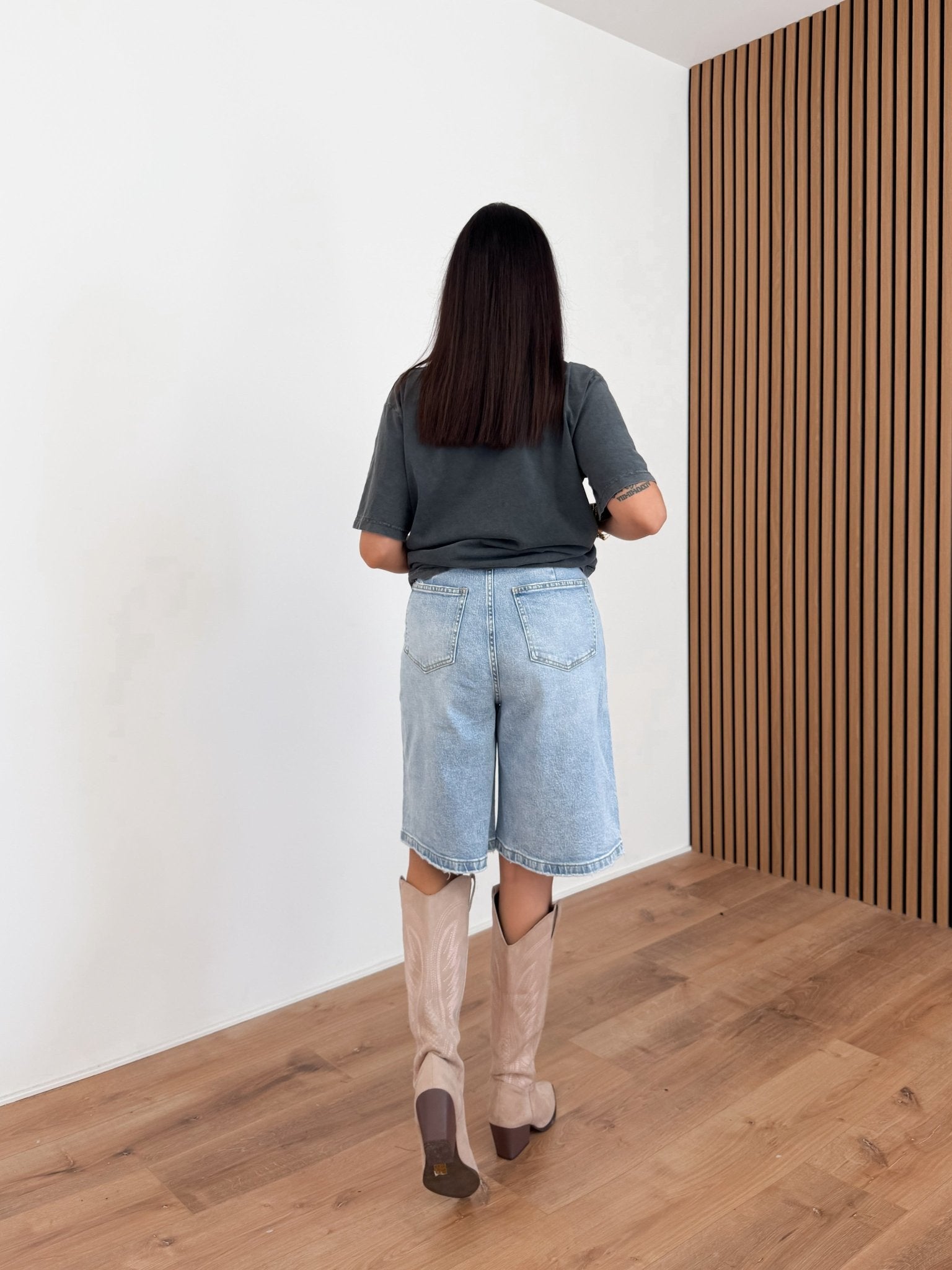 Maglietta Novanta - Antracite - SAINTH