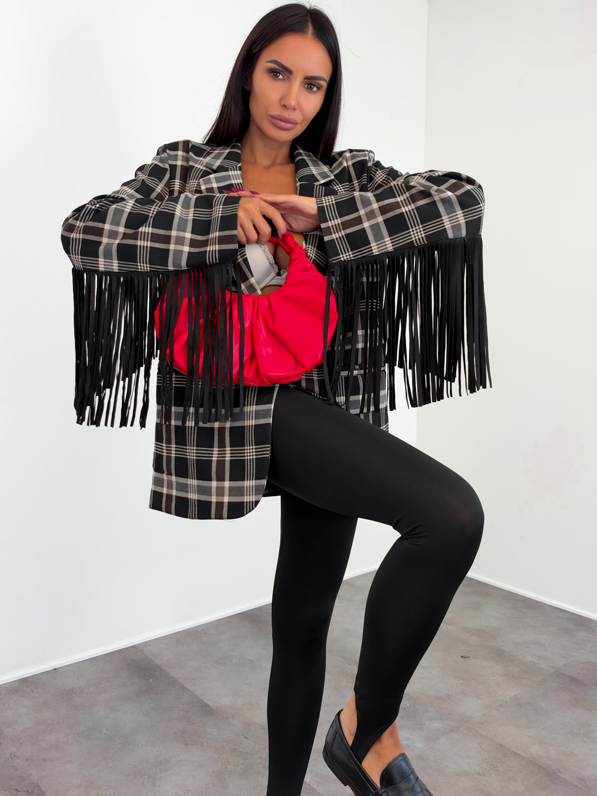 Blazer Trend - Nero Bianco