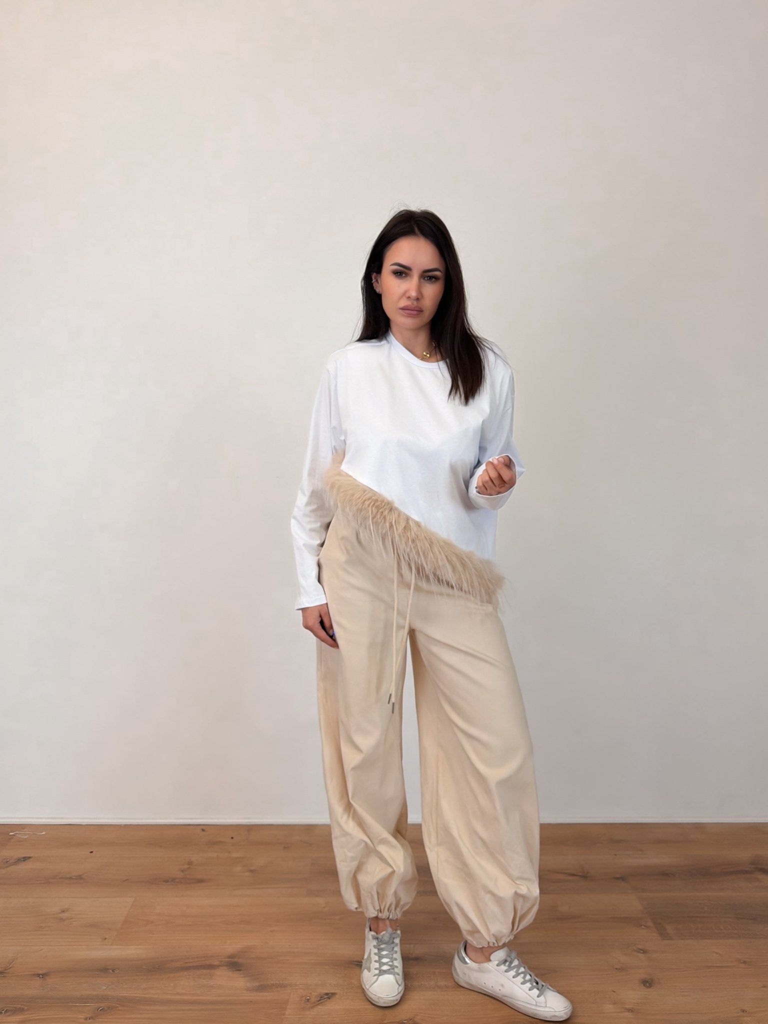 Maglietta Pelosina - Bianca - SAINTH