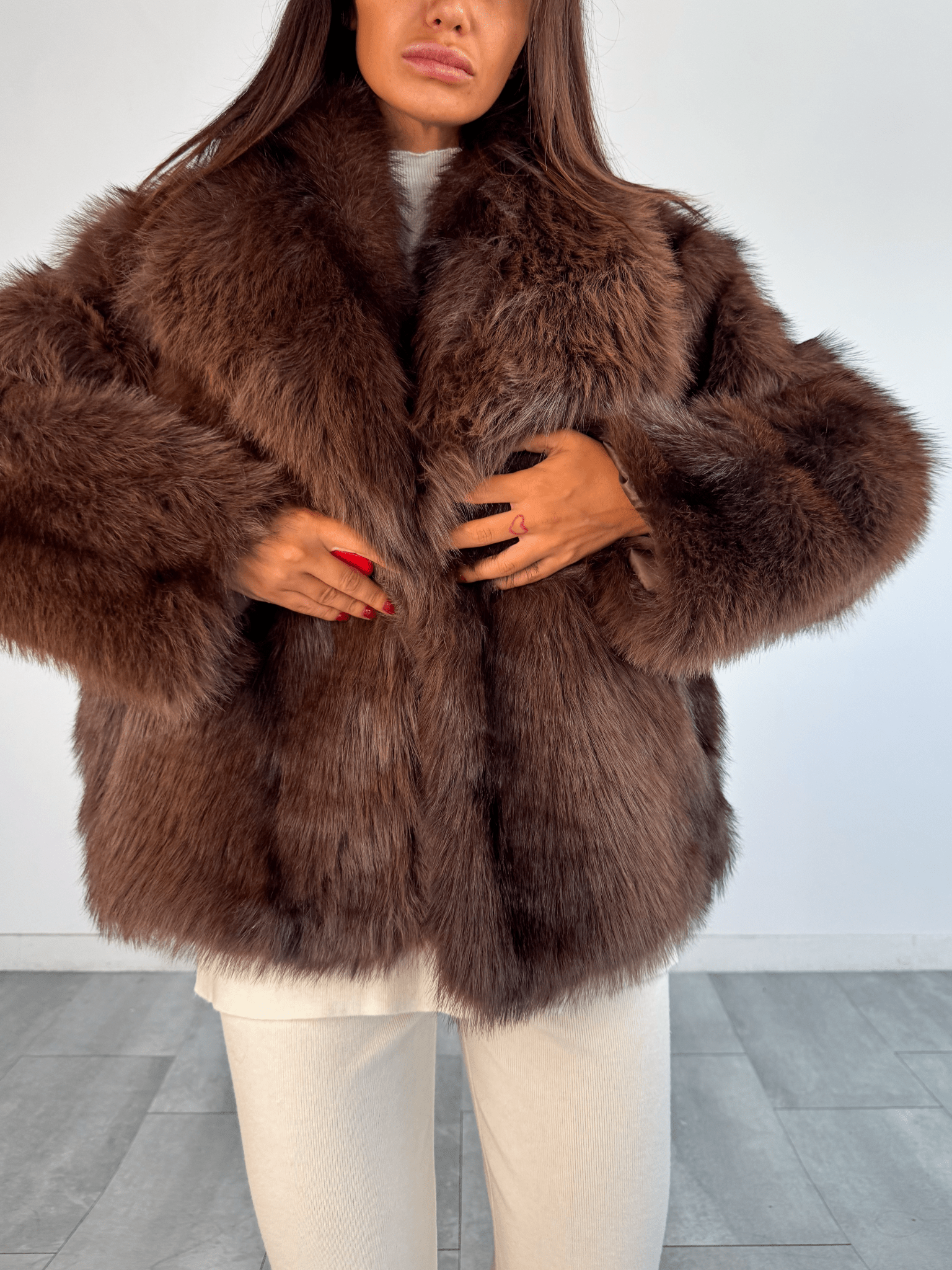 Pelliccia Grizzly - Marrone - SAINTH