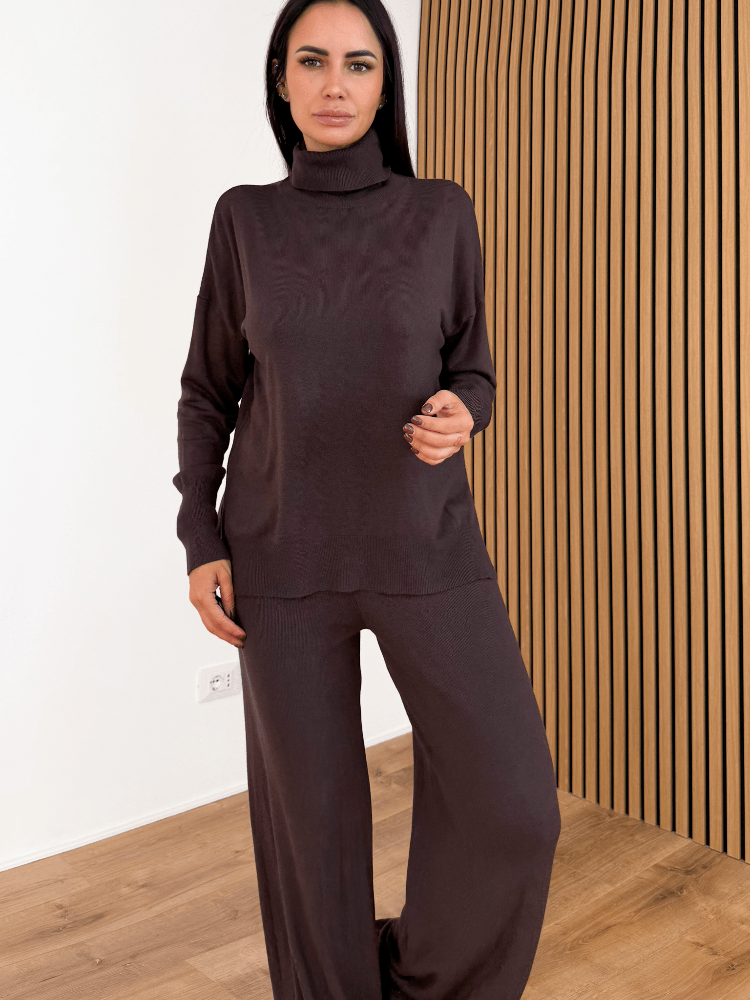 Coordinato Carezza - Marrone - SAINTH