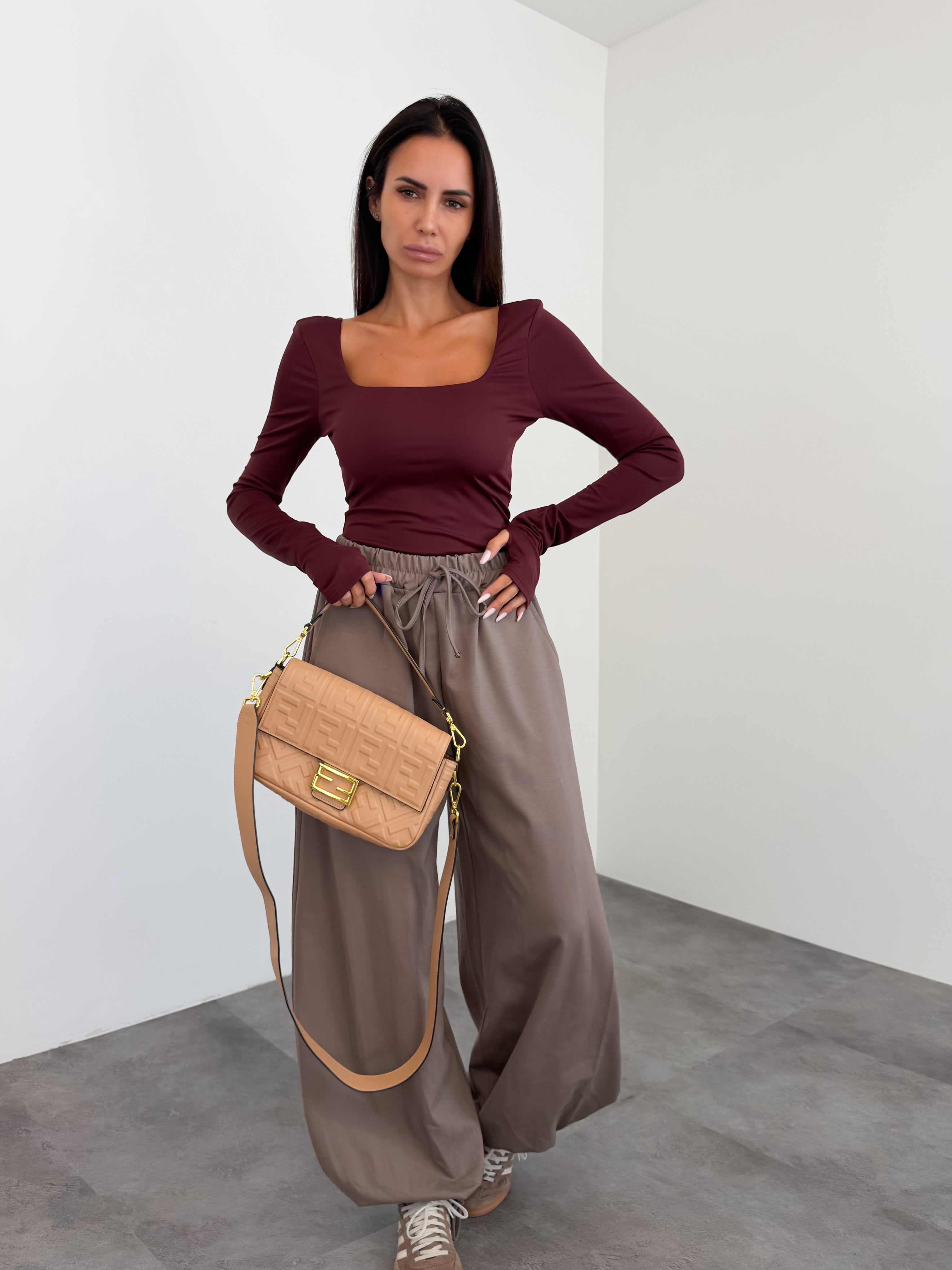 Pantalone Core - Tortora