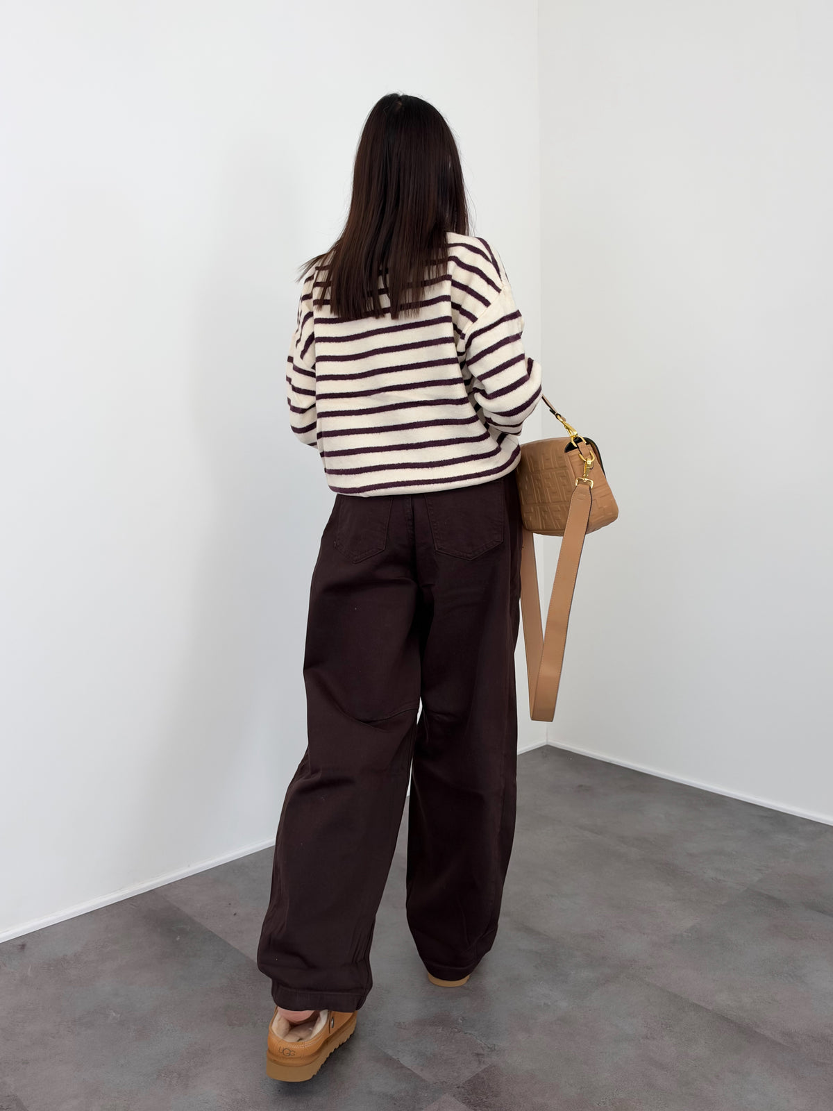 Jeans 9A2301-8 - Marrone