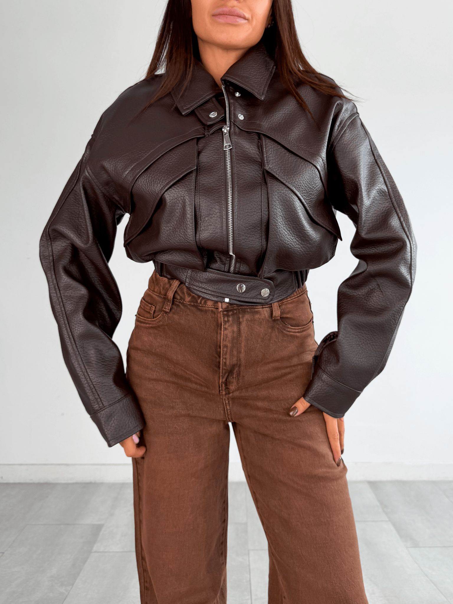 Biker Rockstar - Marrone - SAINTH