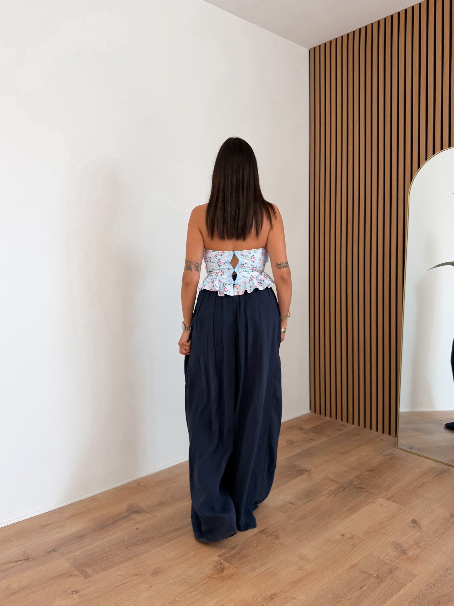Pantalone Homely - Blu - SAINTH