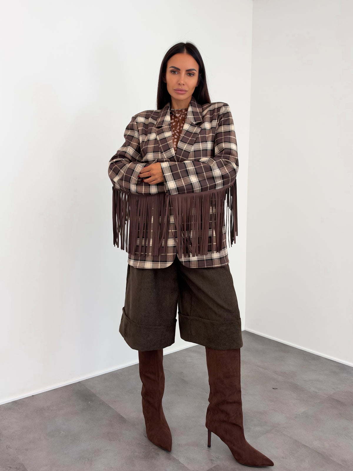 Blazer Trend - Marrone Burro - SAINTH
