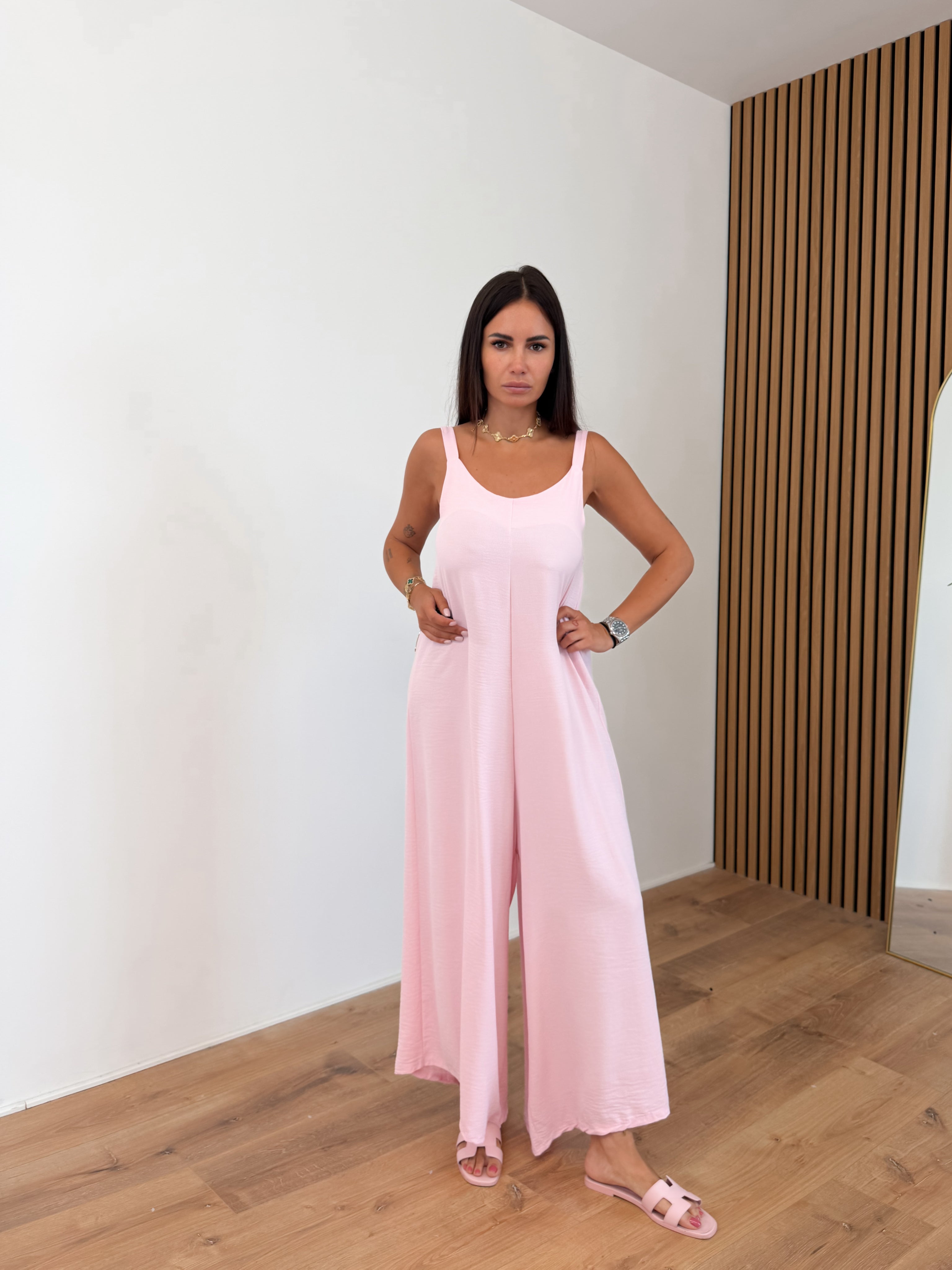 Tuta Intera Jey - Baby Pink