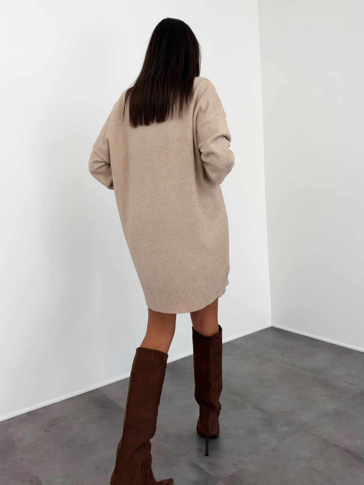 Abito Pull Shanty - Beige - SAINTH