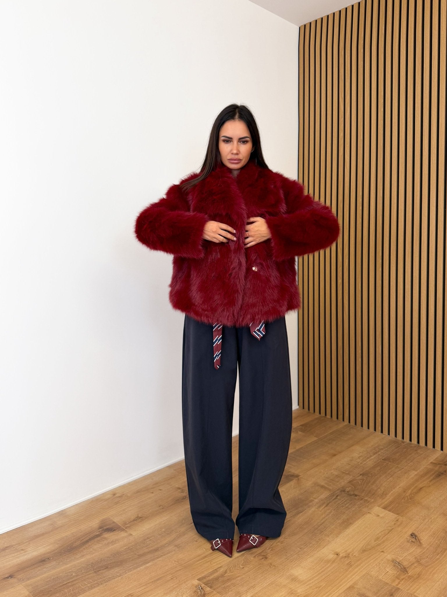 Pelliccia Wolf - Bordeaux - SAINTH