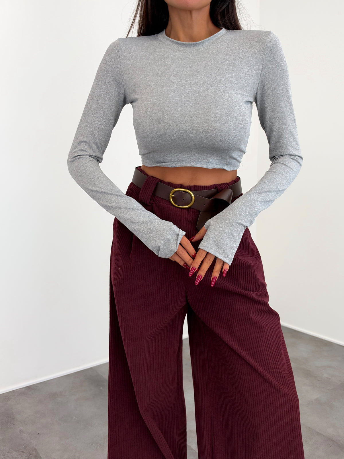Pantalone Coste - Bordeaux