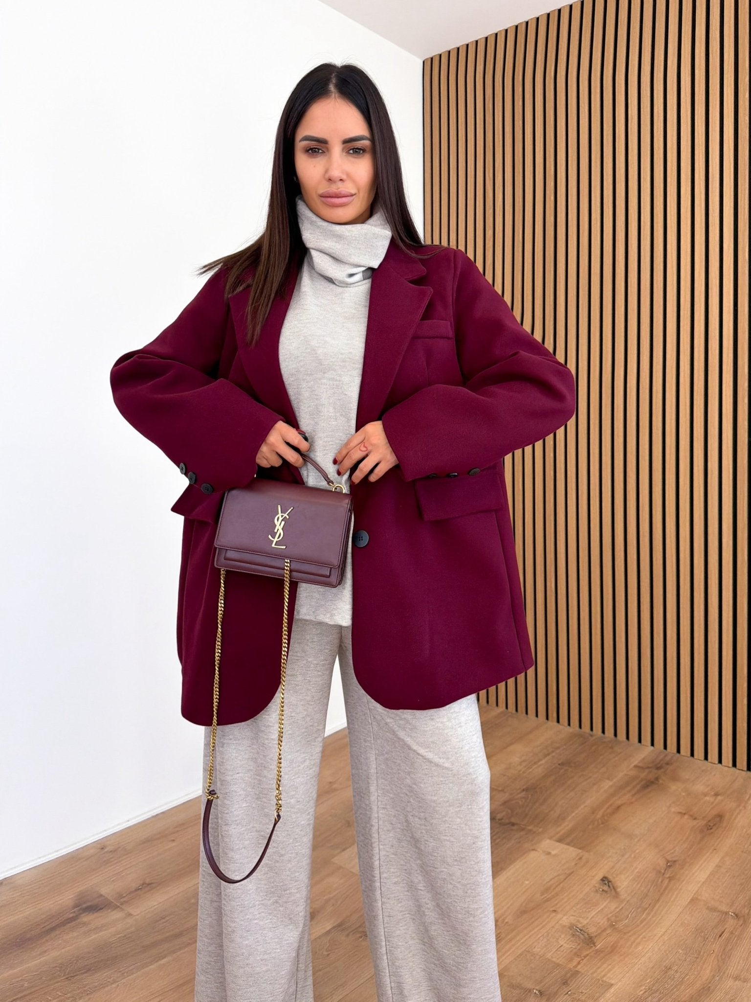 Blazer Mayfair - Bordeaux - SAINTH