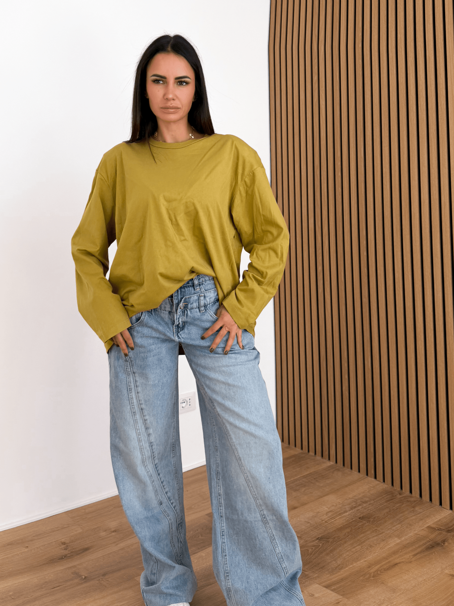 Jeans Doppio Bottone - Denim - SAINTH