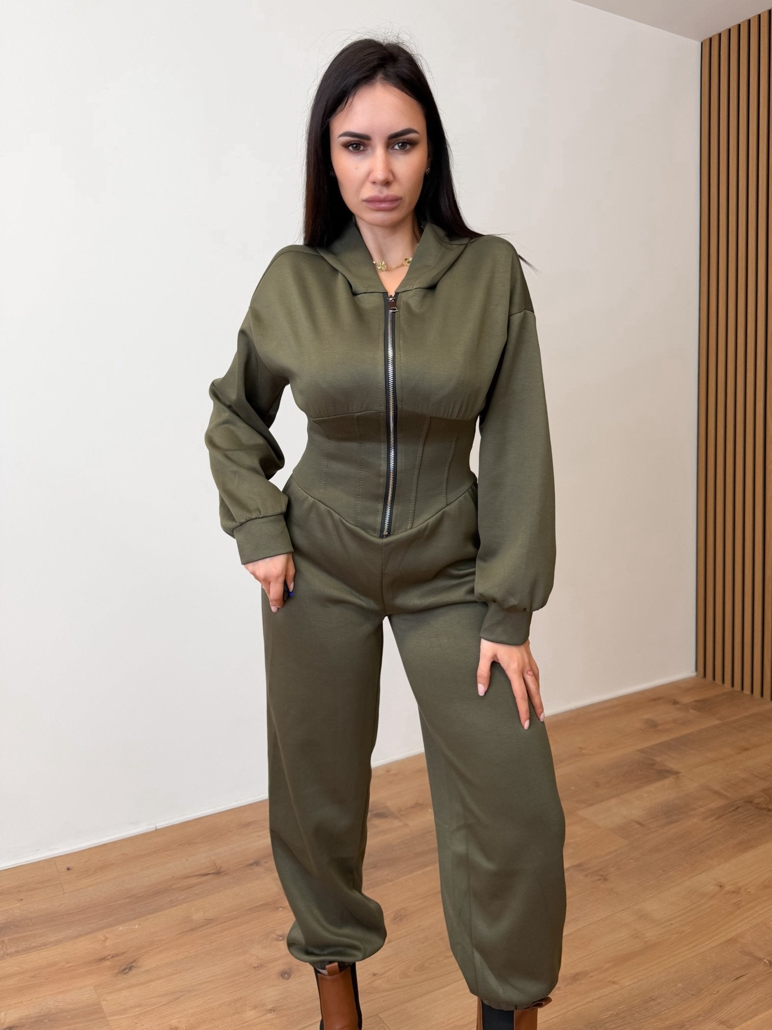 Tuta Intera Comfy - Army Green - SAINTH