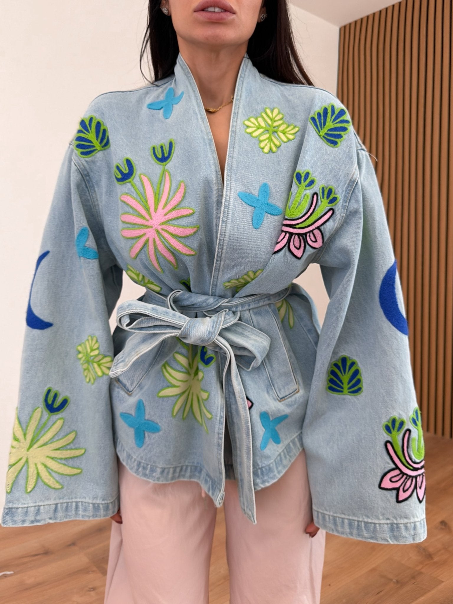 Giacca Origami - Denim - SAINTH