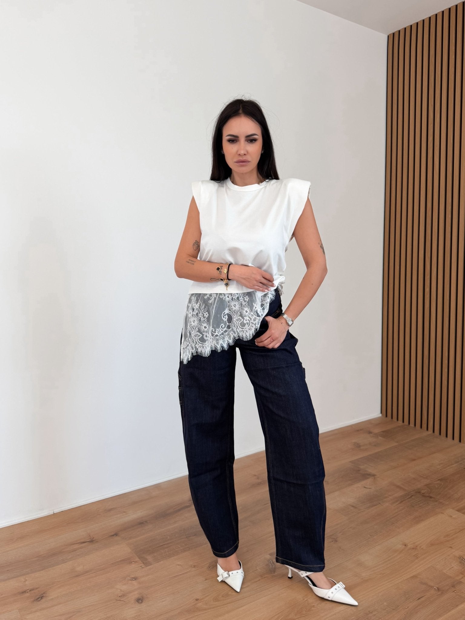 Jeans D5748 - 22 - Denim Scuro - SAINTH