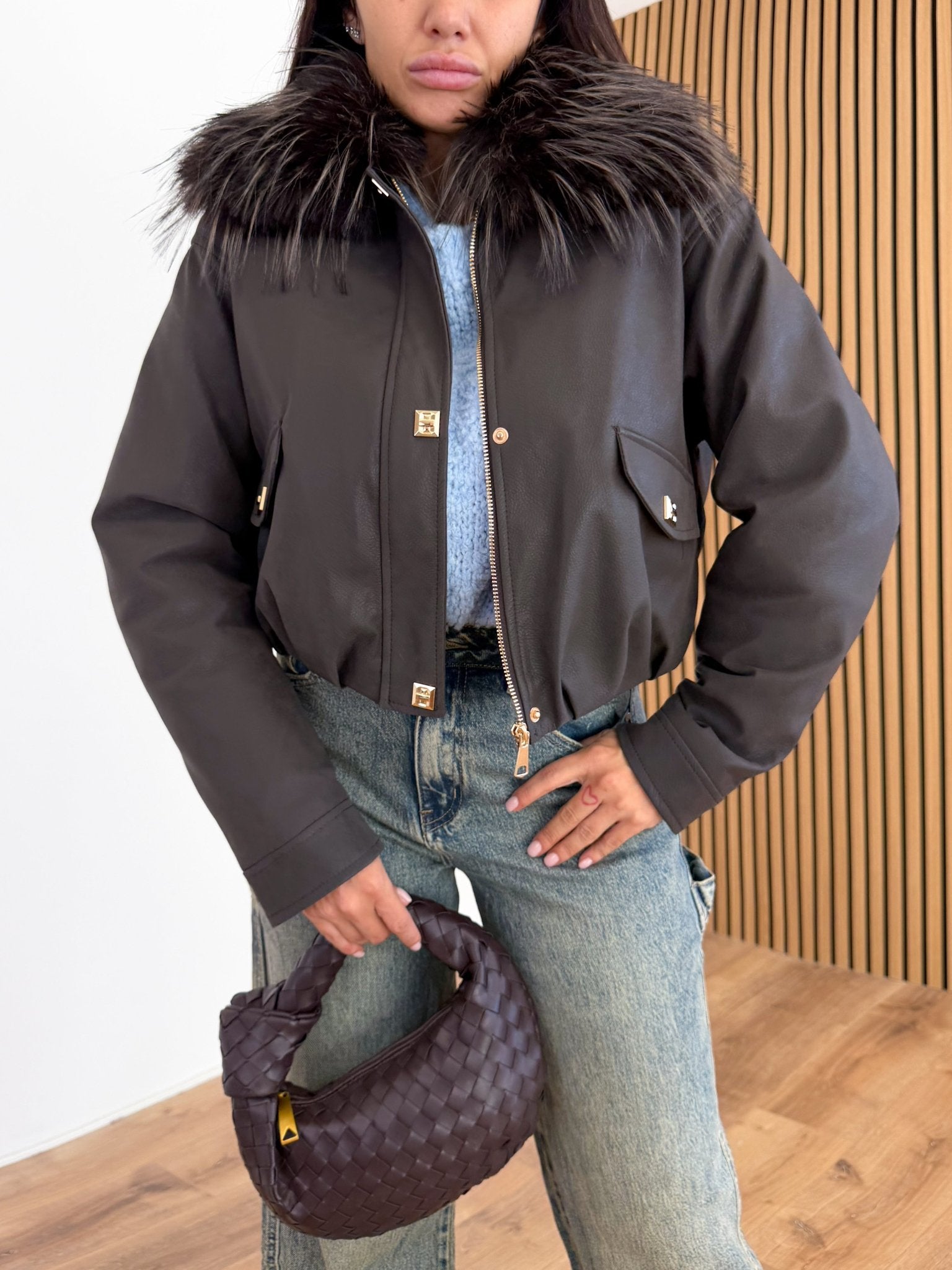 Chiodo Secret - Marrone - SAINTH