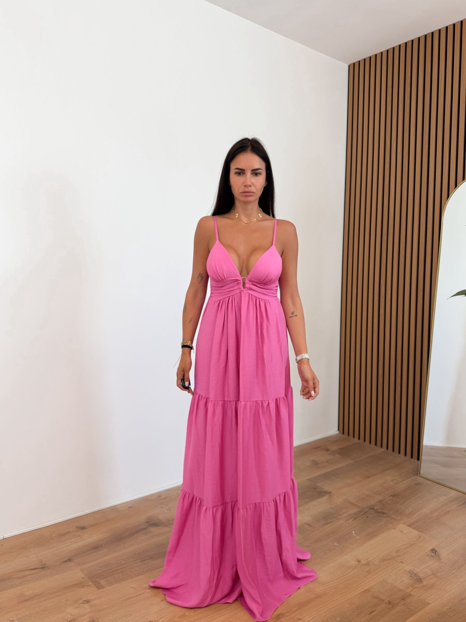 Abito Impero - Fucsia - SAINTH