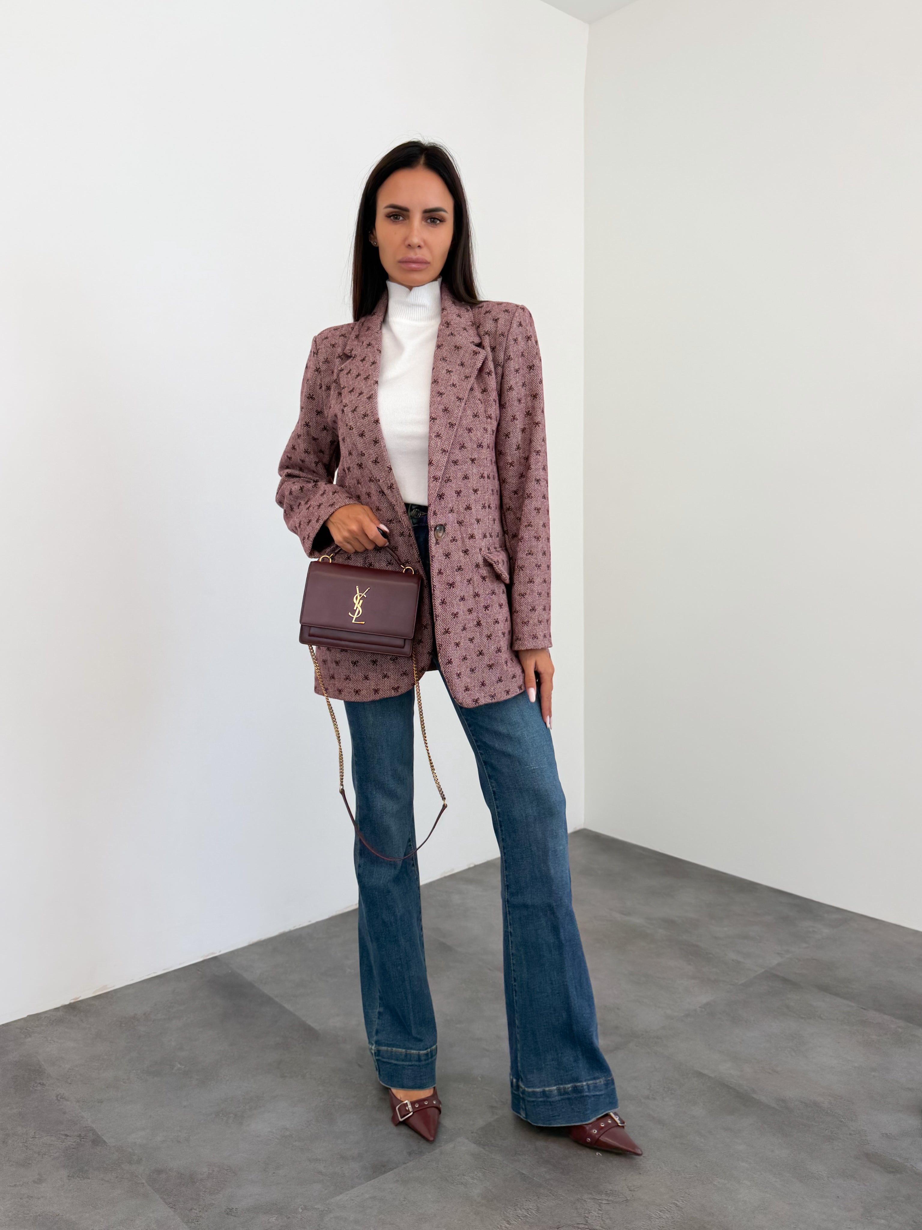 Blazer Fiocchetti - Bordeaux