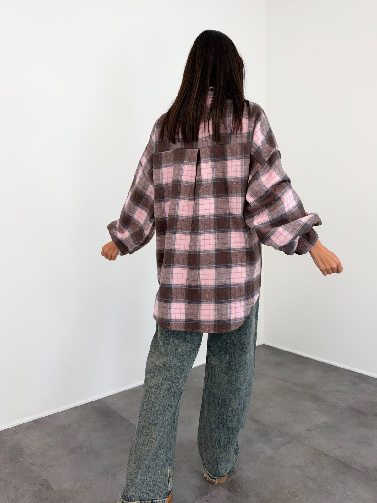 Camicia Factory - Rosa Marrone - SAINTH