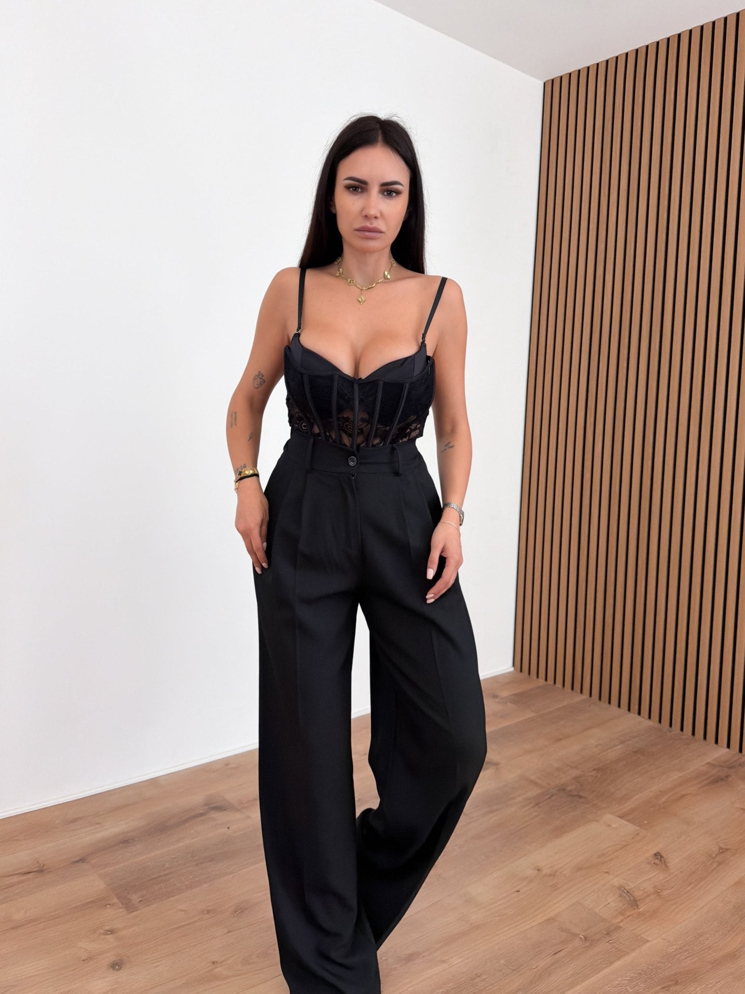 Pantalone Office - Nero - SAINTH