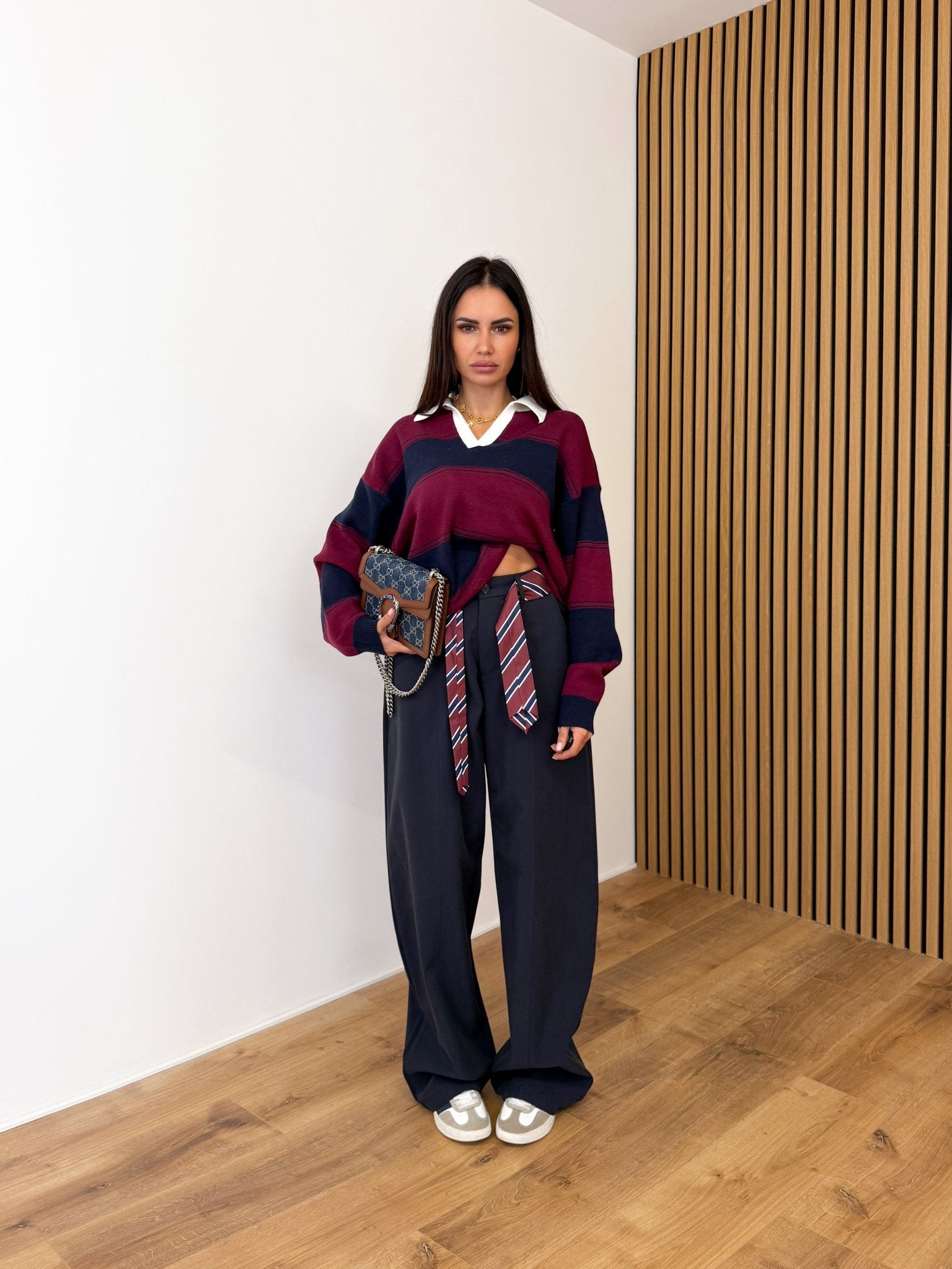 Polo Breton - Blu E Bordeaux - SAINTH