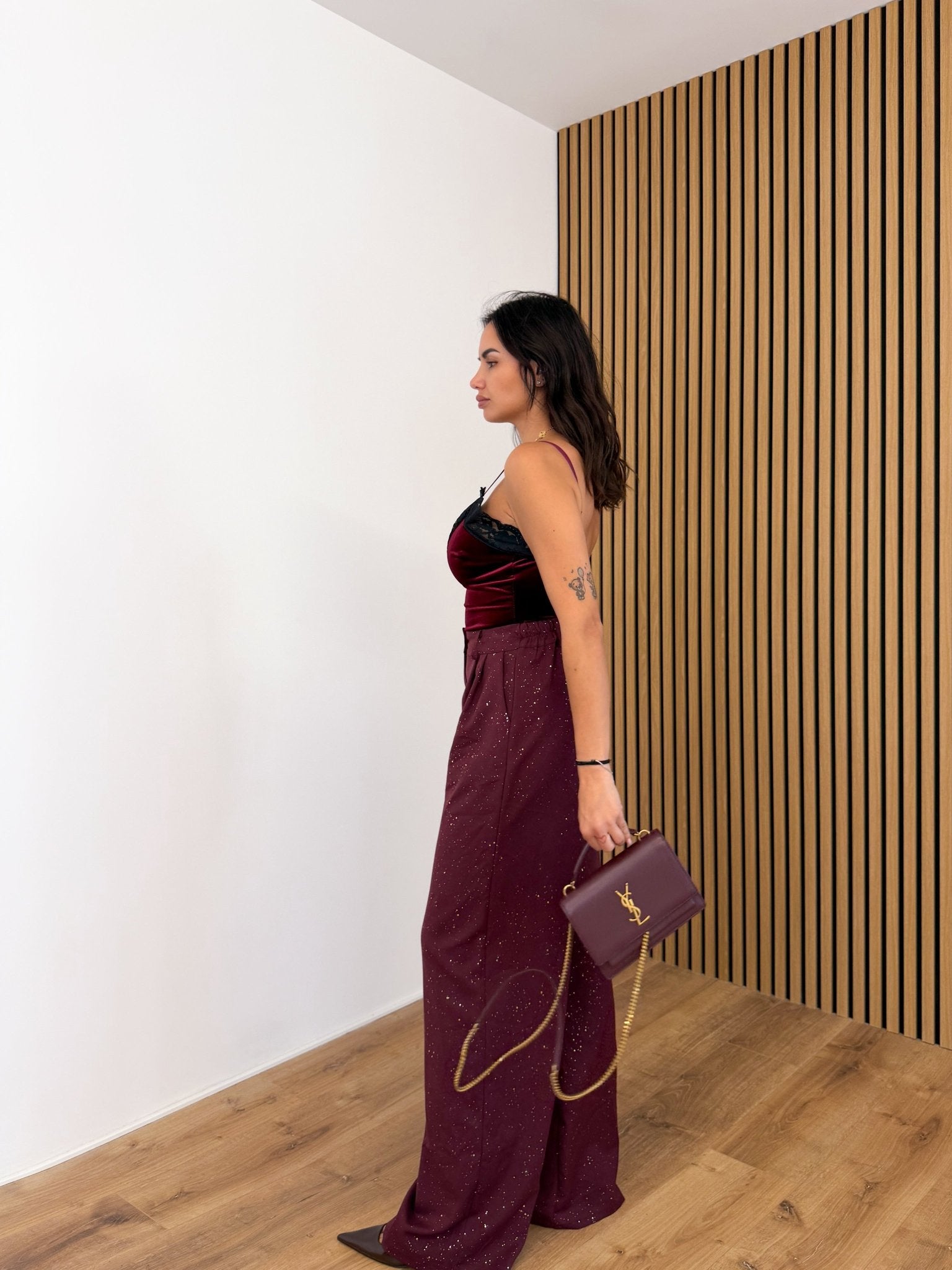 Body Velvet - Bordeaux - SAINTH