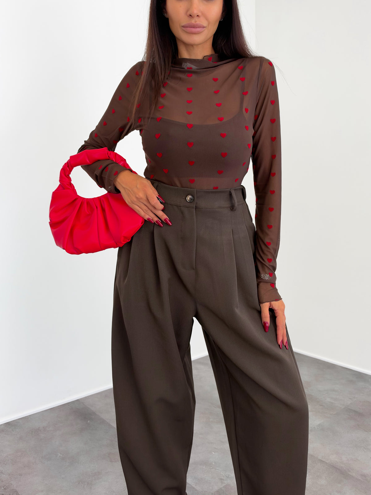 Pantalone Paris - Marrone