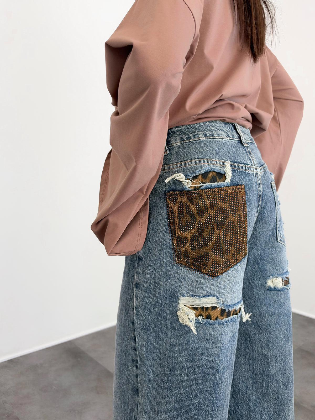 Jeans YW-1900-1 - Denim