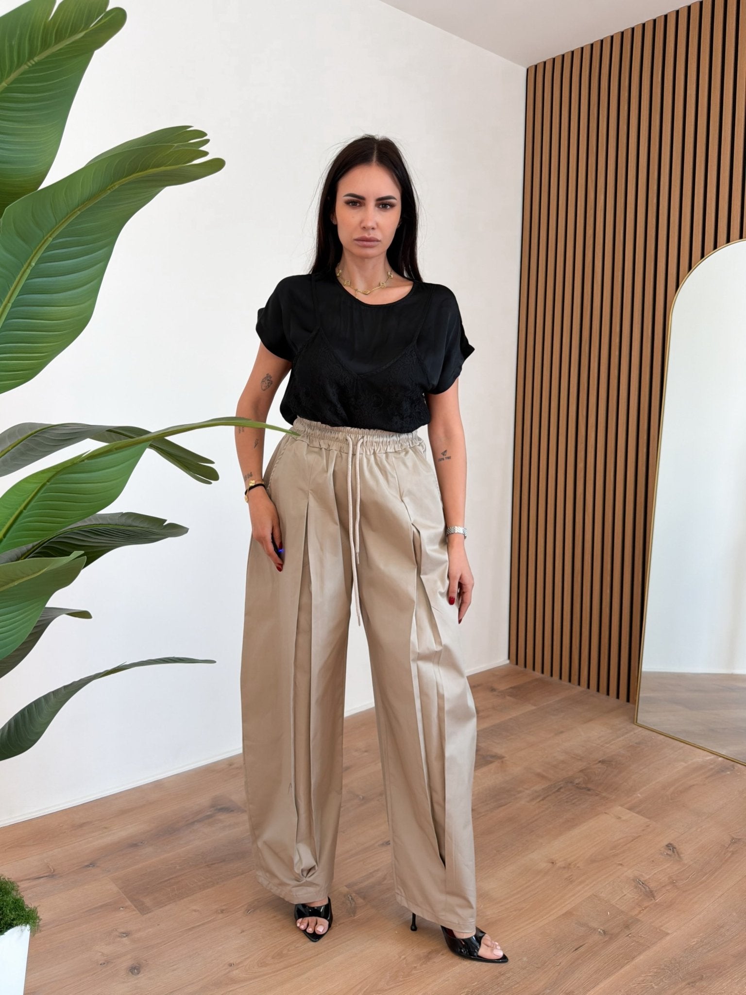 Pantalone West - Beige - SAINTH