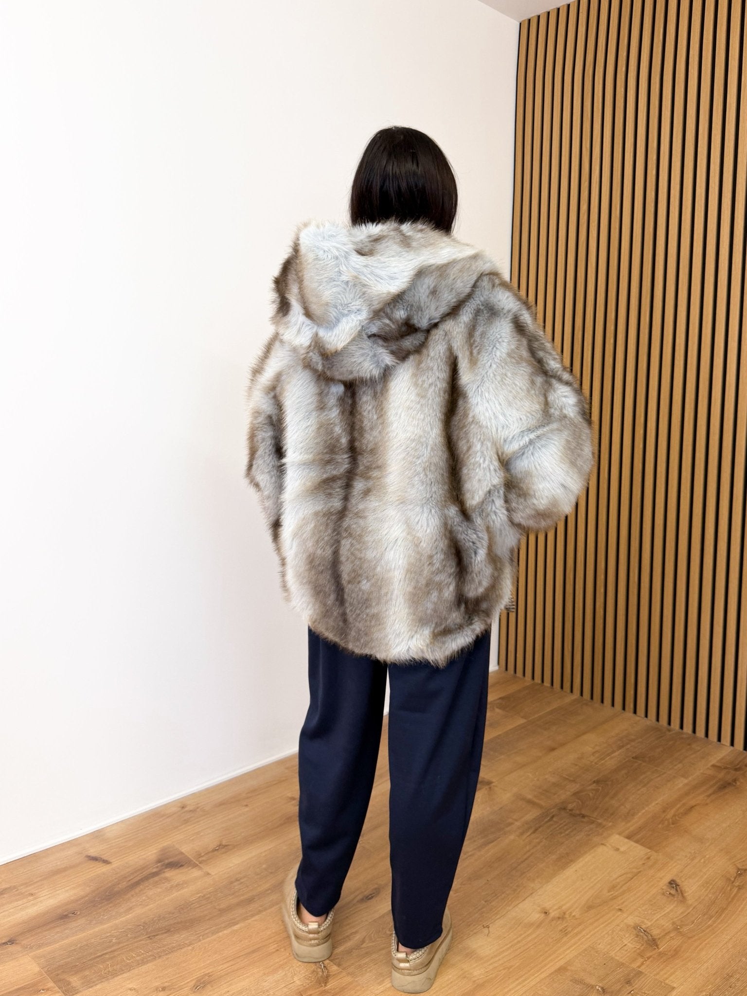 Pelliccia Husky - Celeste - SAINTH