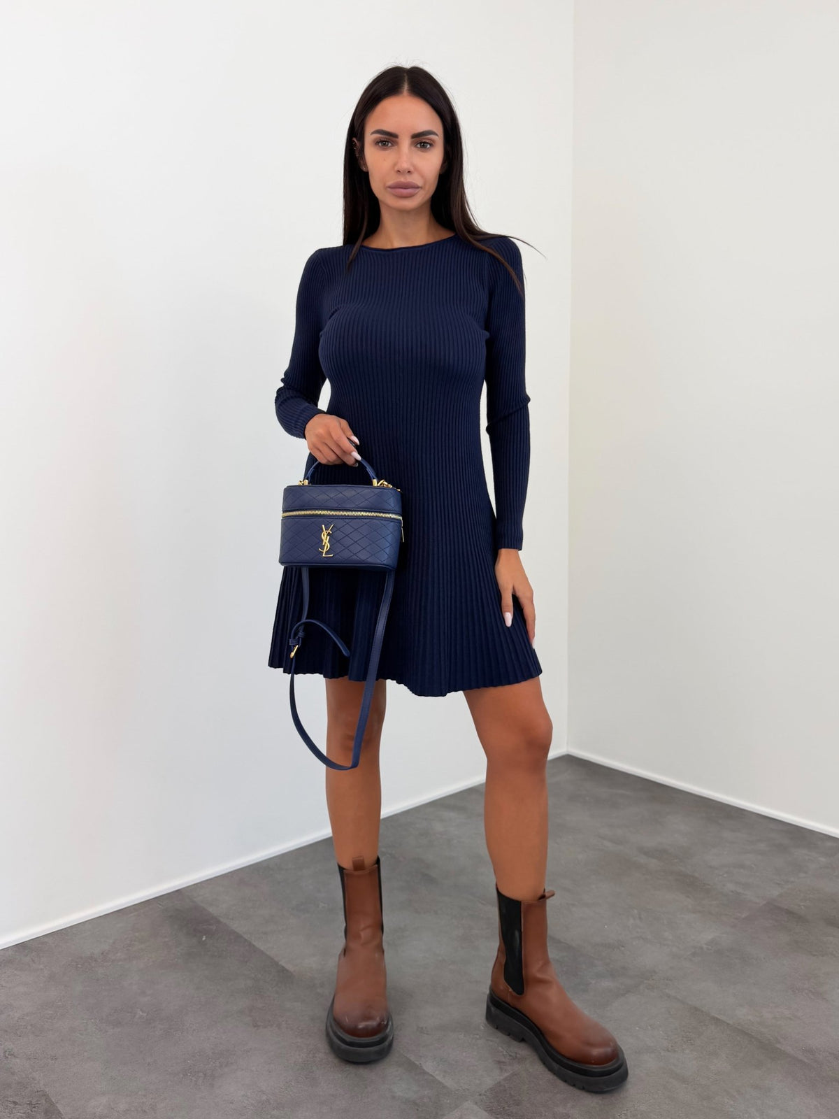 Pull Abito Bell - Blu - SAINTH