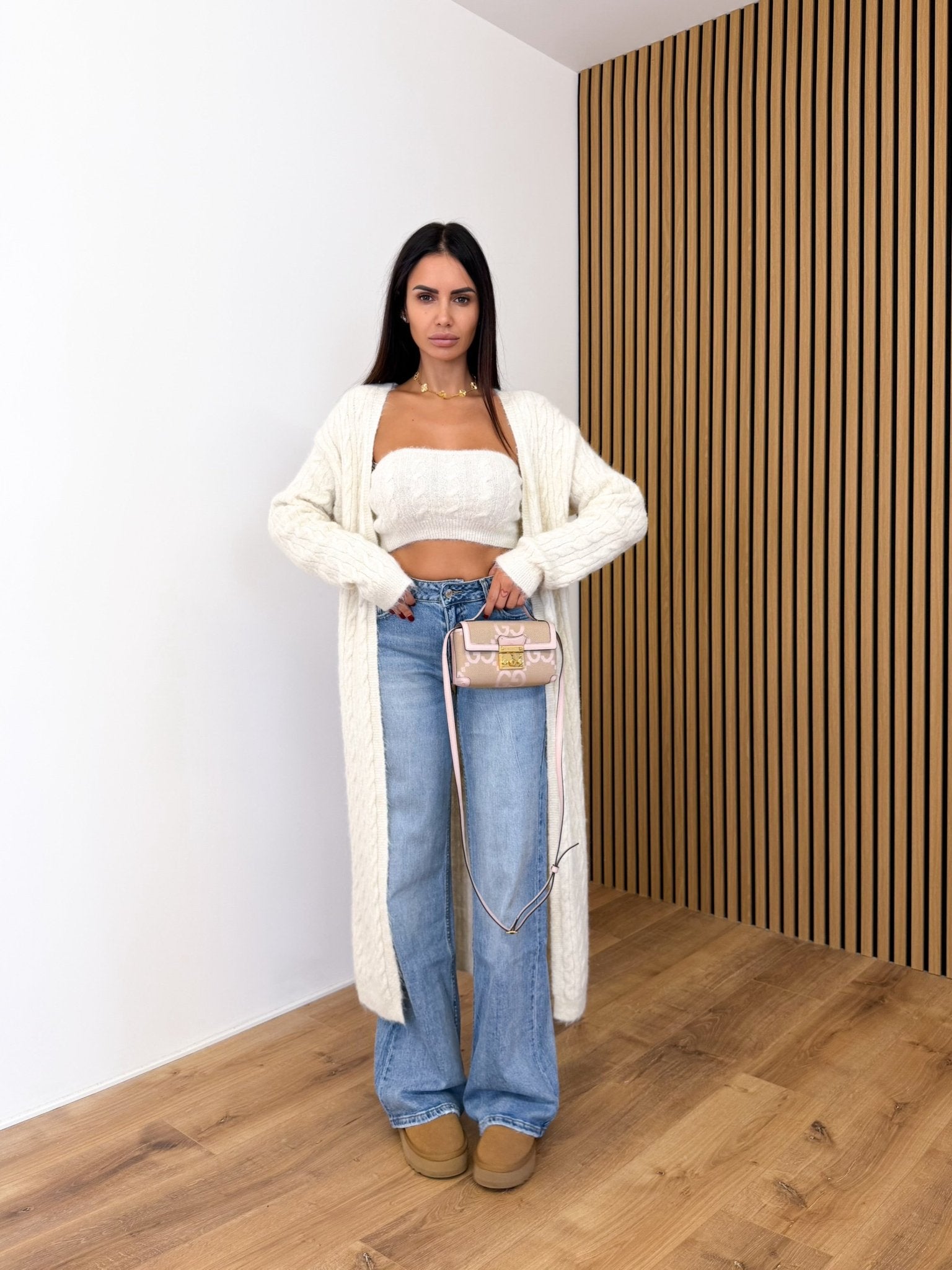 Jeans Low Waist + Cintura - Denim - SAINTH