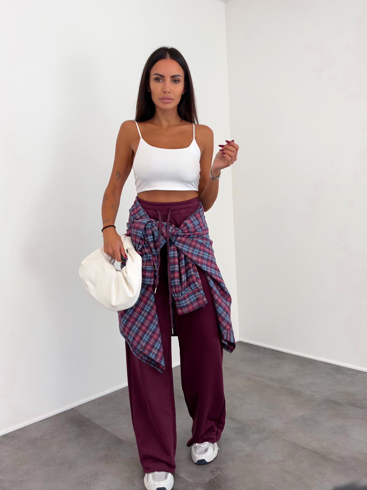 Pantalone Tuta Tagliovivo - Bordeaux