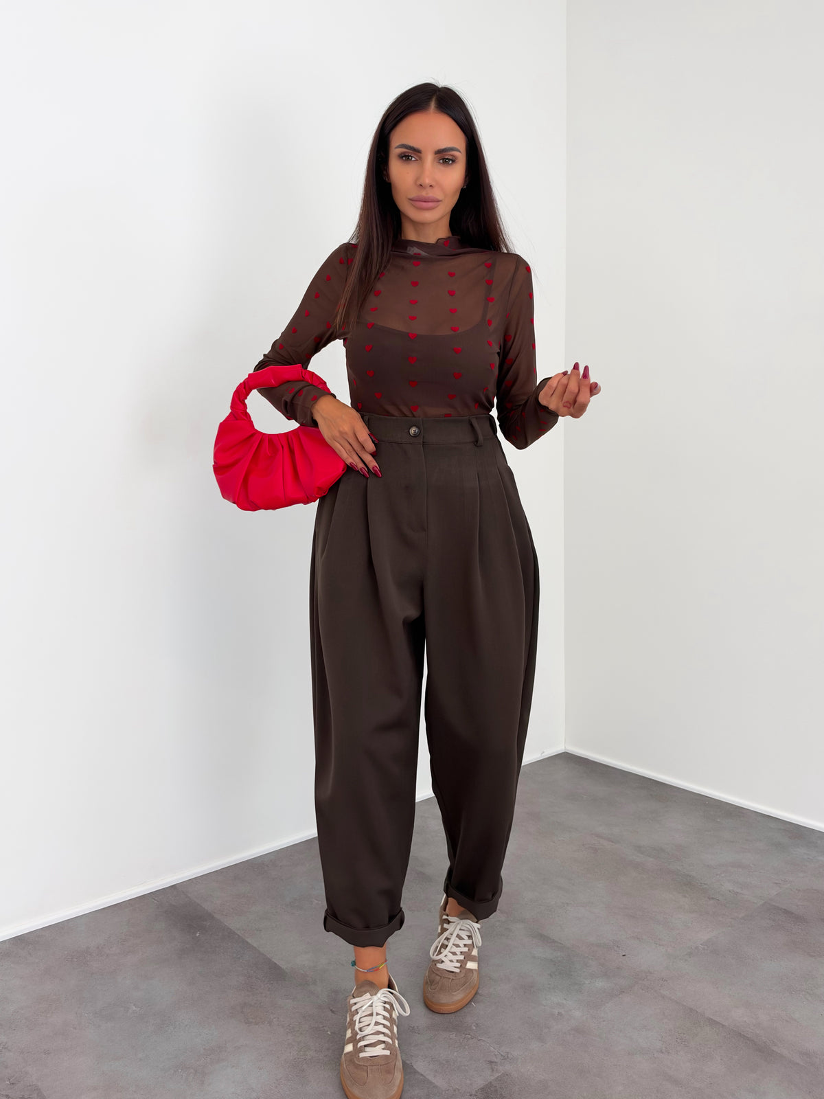 Pantalone Paris - Marrone