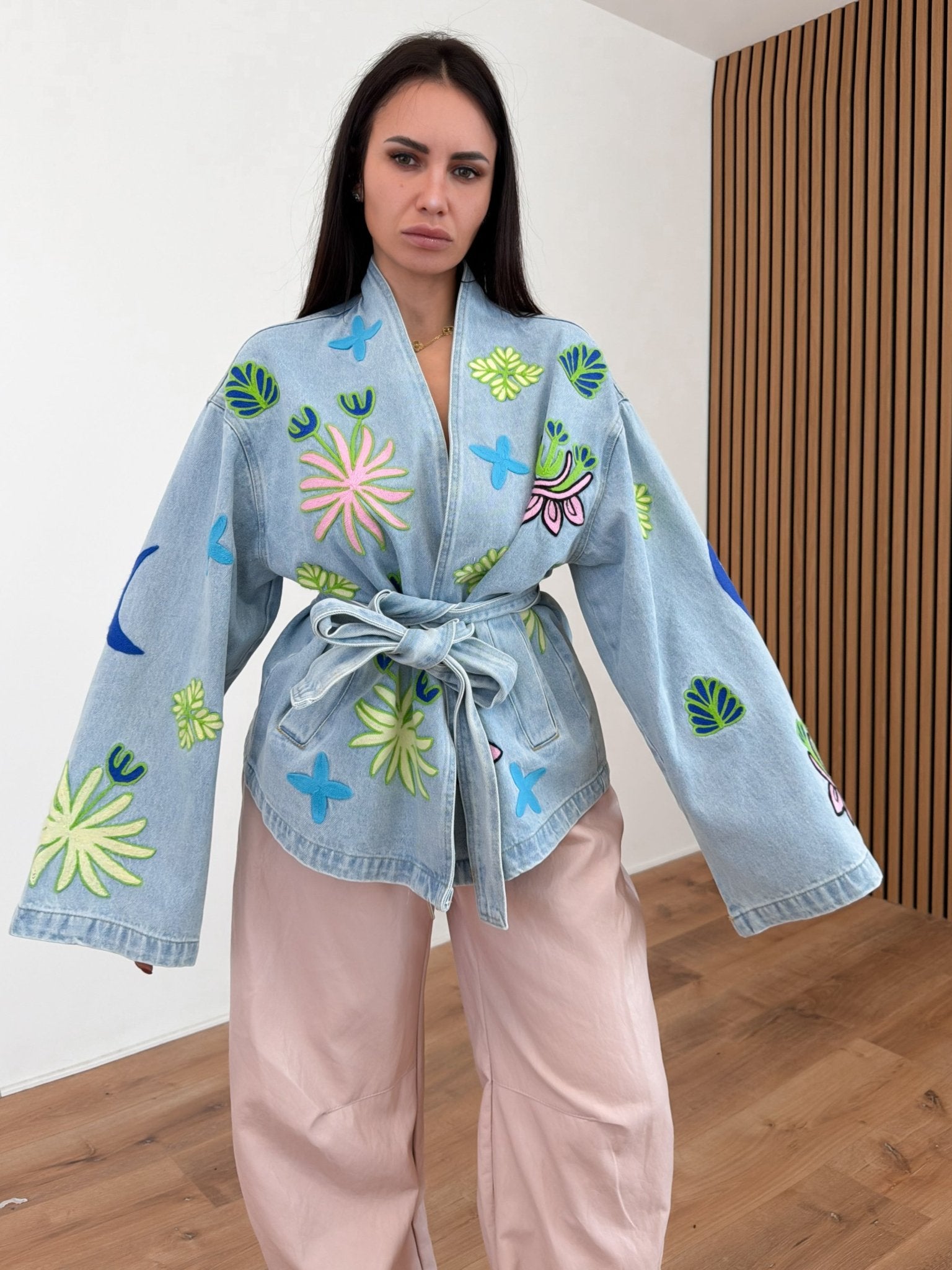 Giacca Origami - Denim - SAINTH
