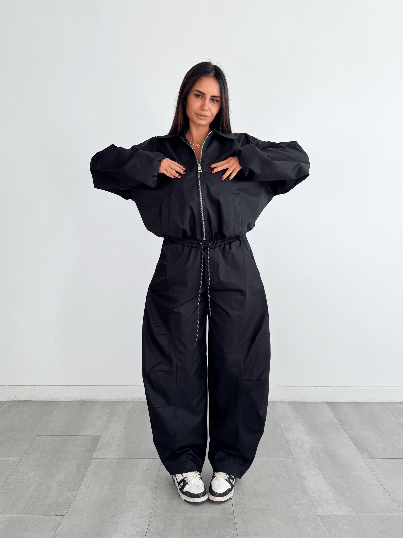 Pantalone Luxe - Nero - SAINTH