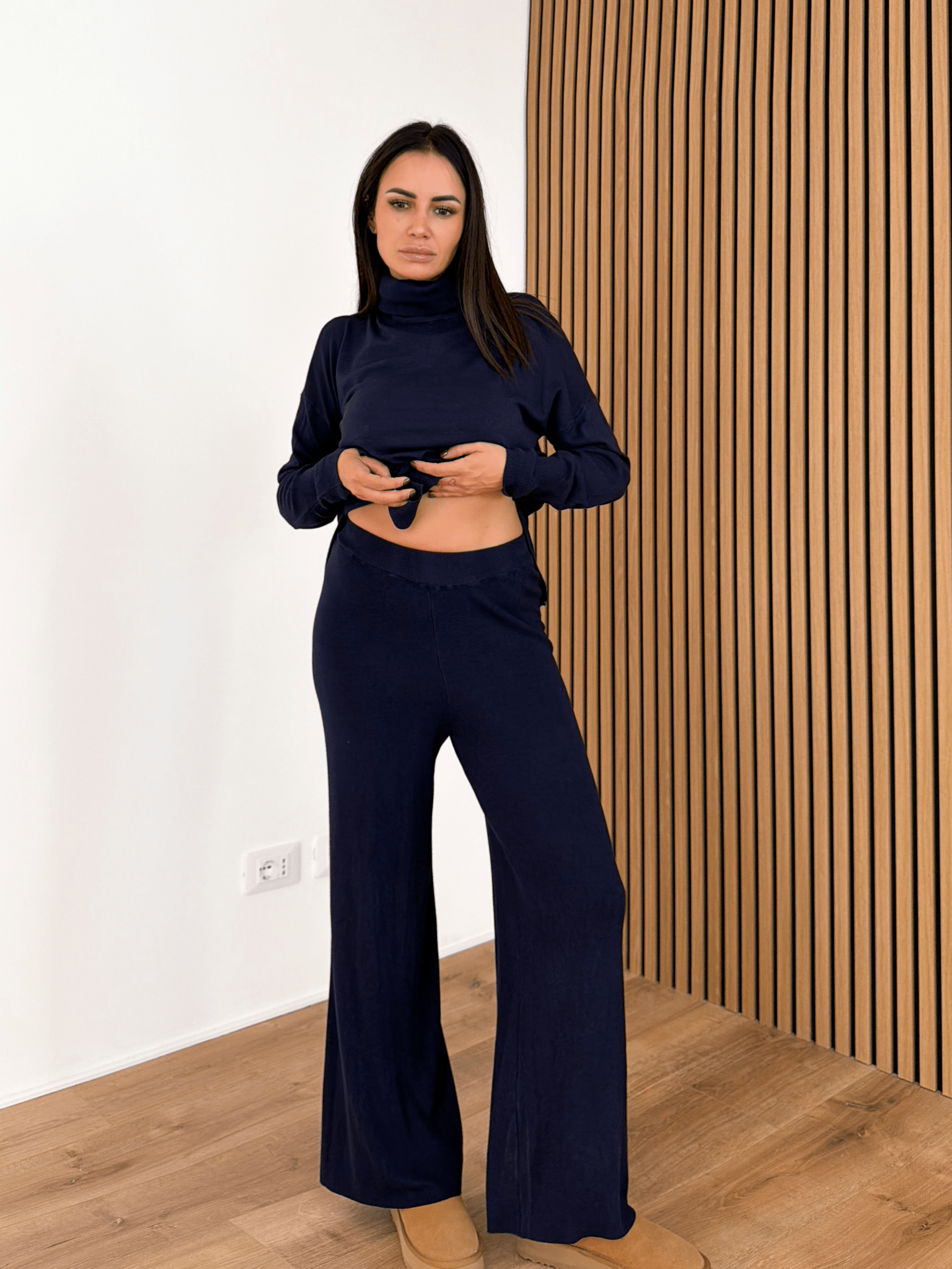 Coordinato Carezza - Blu - SAINTH