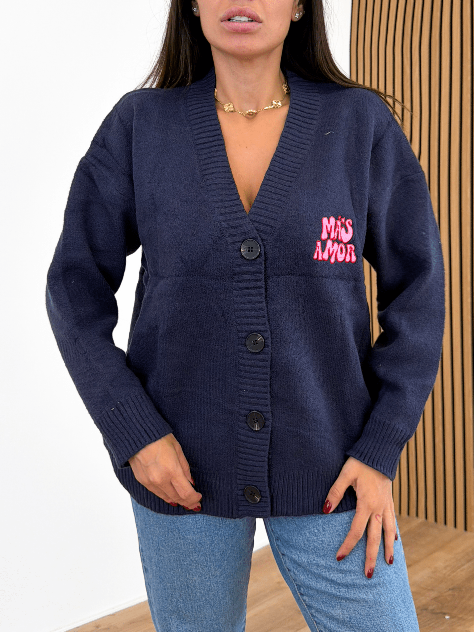 Cardigan Amore - Blu - SAINTH