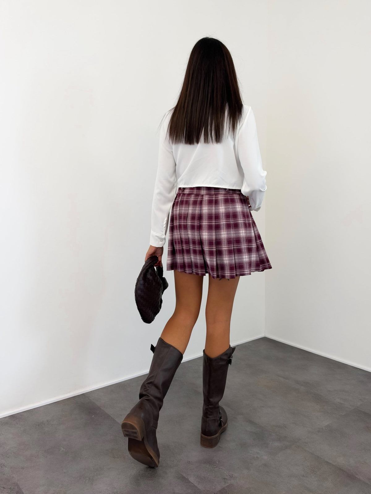 Camicia + Cravatta - Bordeaux - SAINTH
