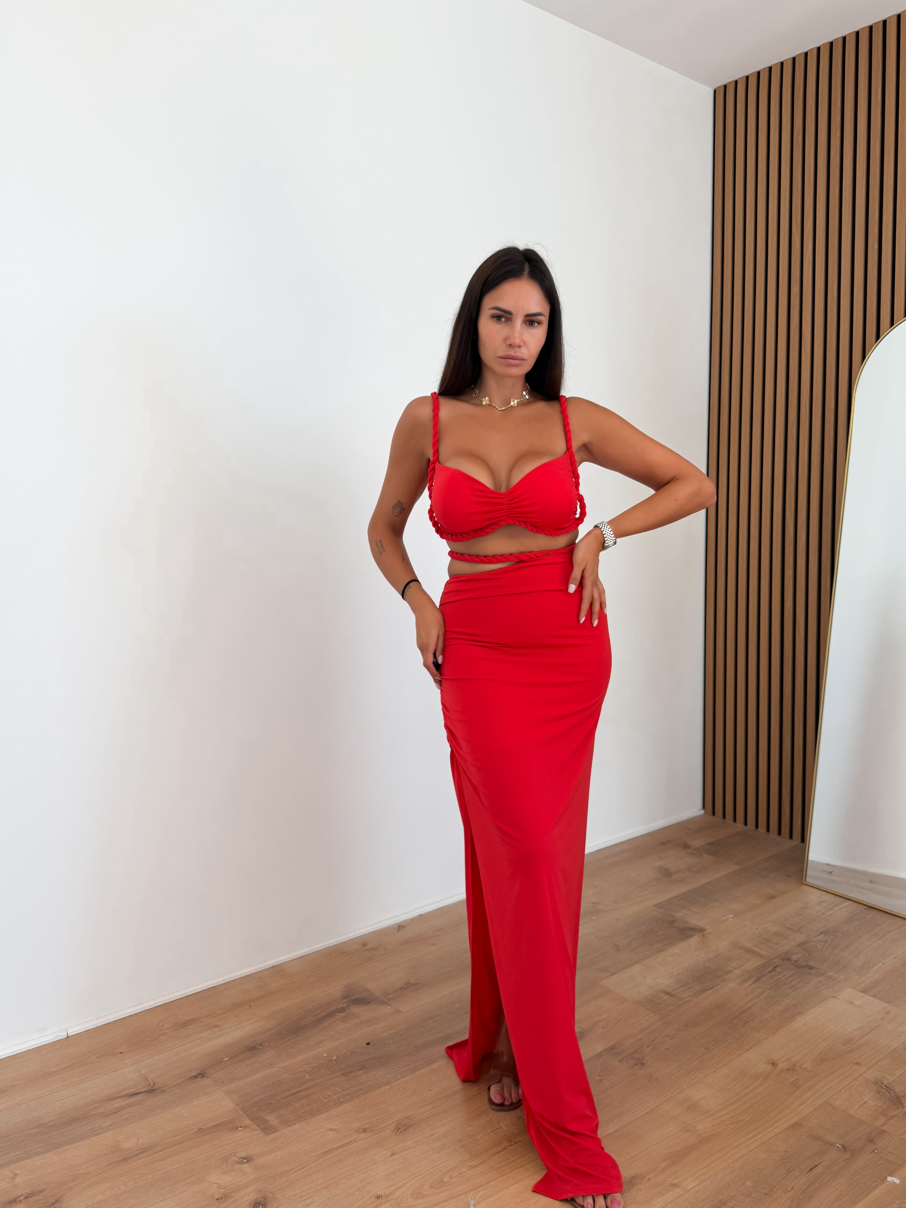 Coordinato Venere - Rosso