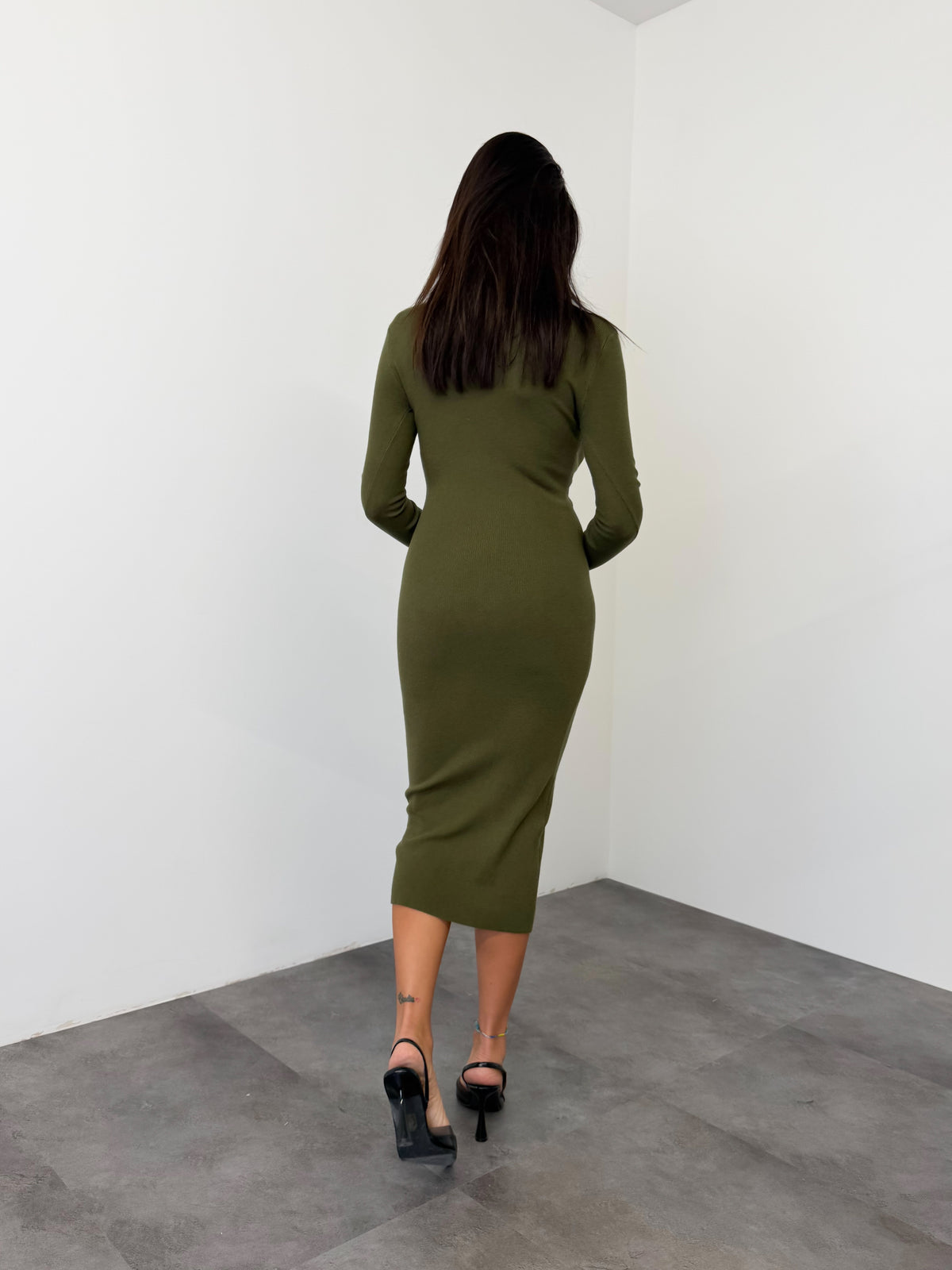 Pull Abito Nube - Army Green