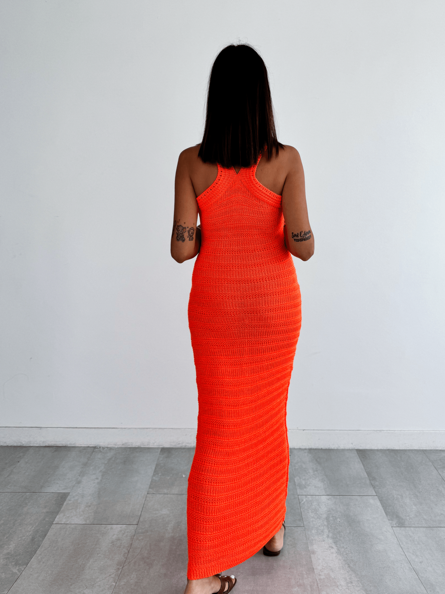 Abito Cross - Arancio - SAINTH