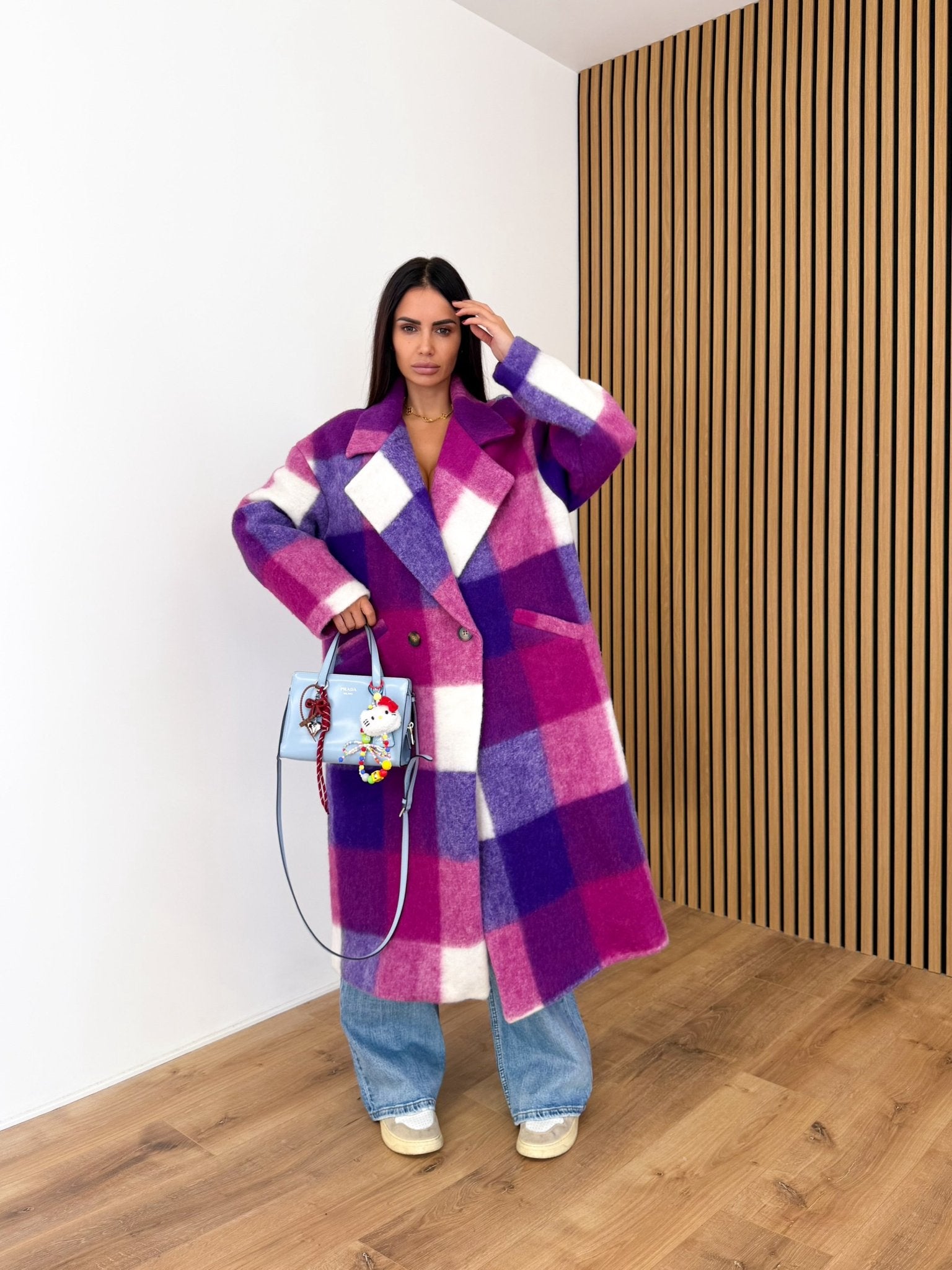 Cappotto Lusso - Viola - SAINTH