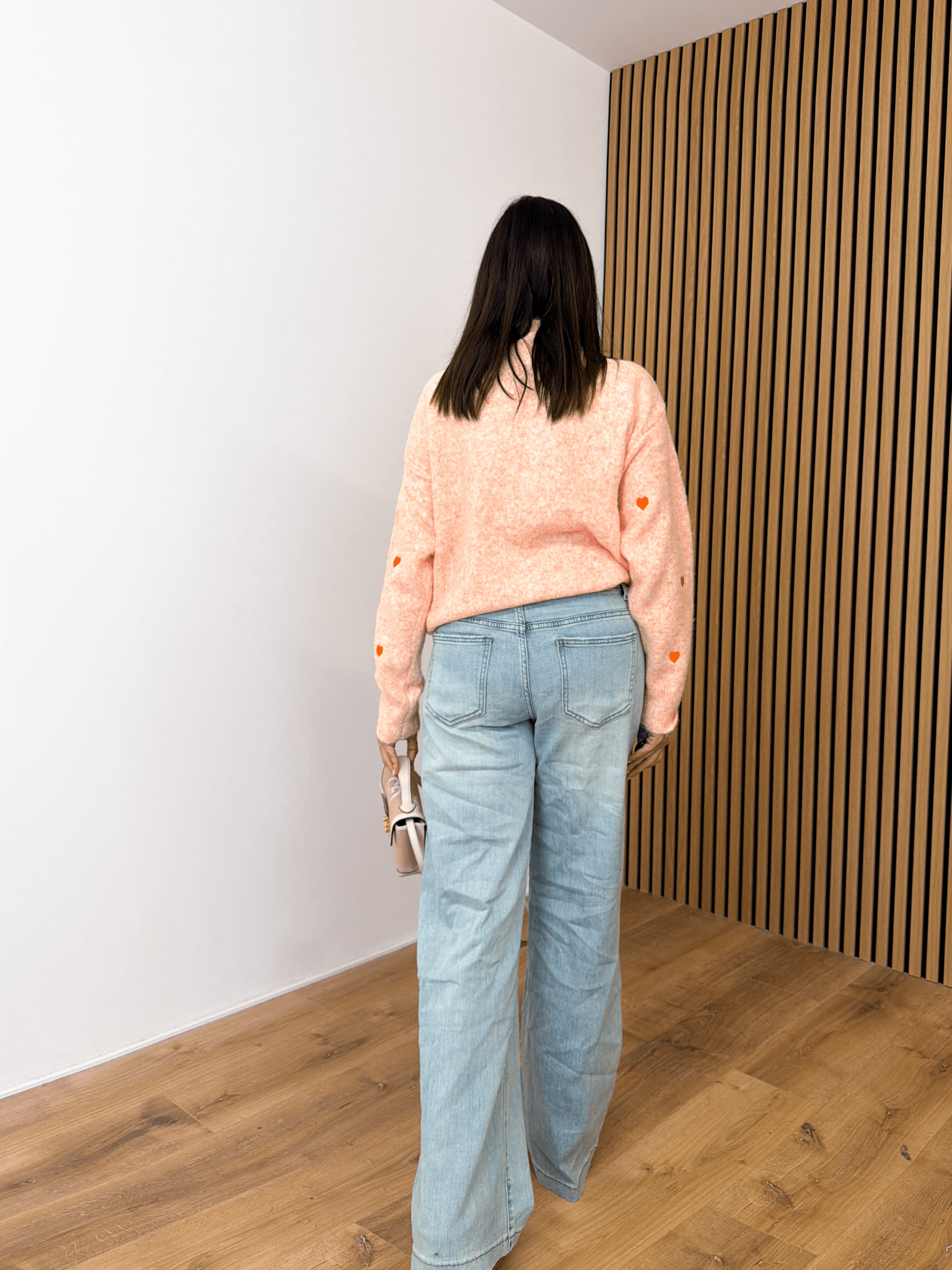 Cardigan Heart - Salmone - SAINTH