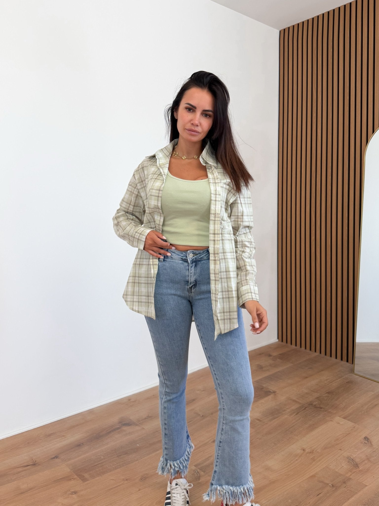 Camicia + Canotta G68074 - Verde - SAINTH